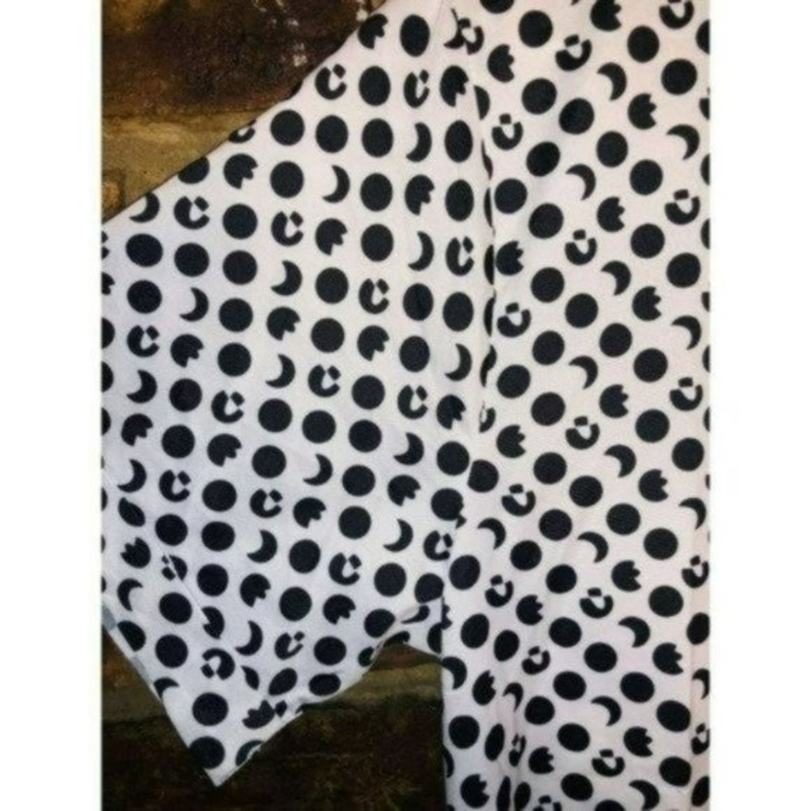 Other MISSLOOK Black White Geometric Short Sleeve Dress Medium Size M / US 6-8 / IT 42-44 - 4 Thumbnail
