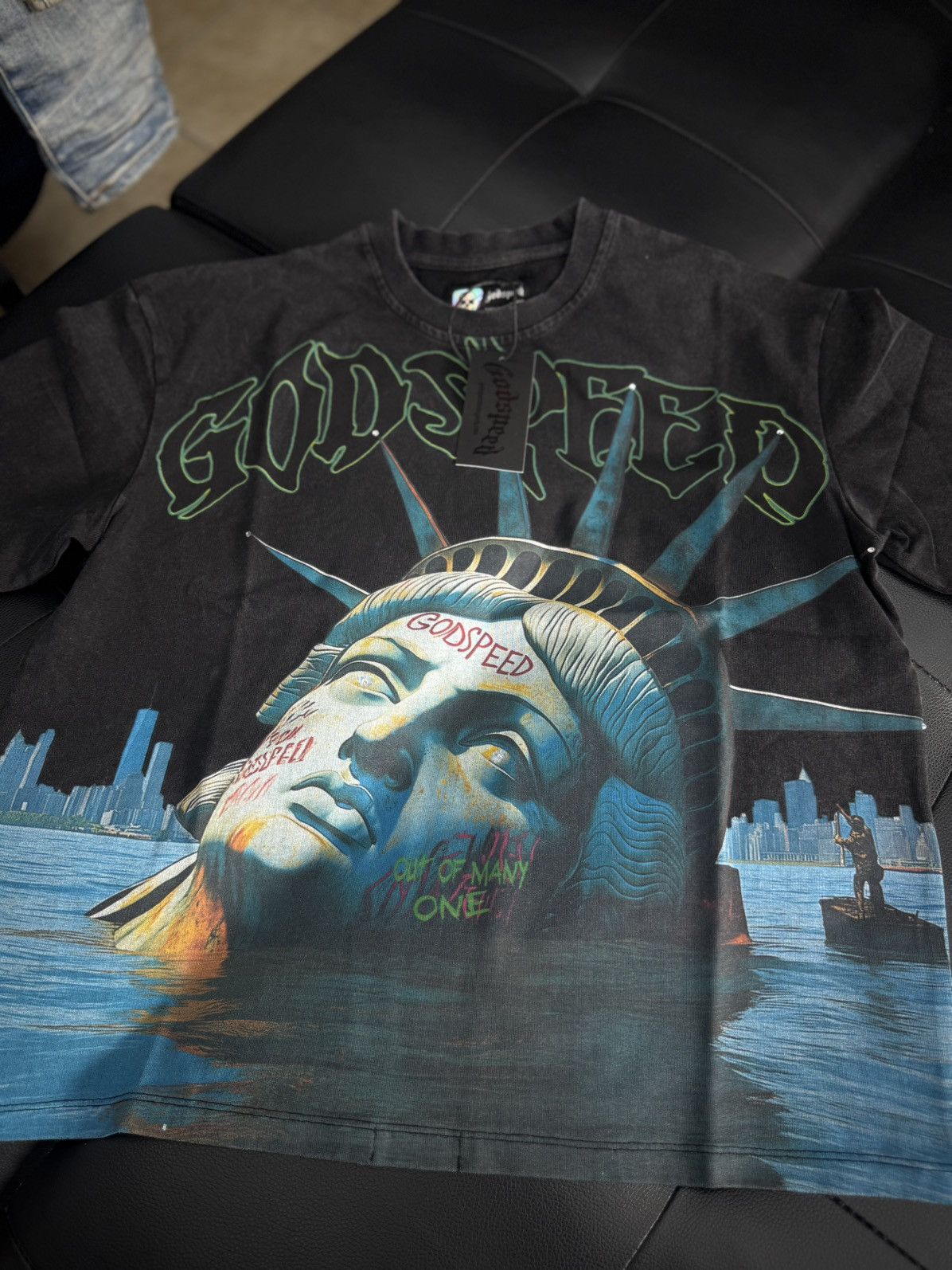 Godspeed Godspeed Stone Bling Tee Shirt Size XS (NEW) Size US XS / EU 42 / 0 - 9 Thumbnail