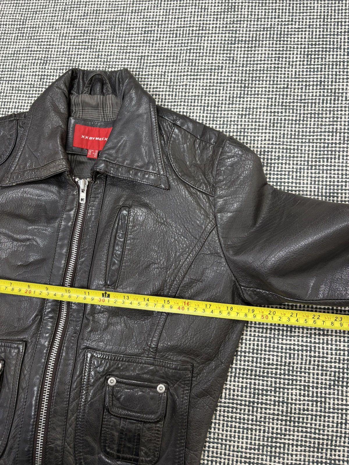 Other Y2K cargo vintage real leather jacket avant garde moto Size M / US 6-8 / IT 42-44 - 8 Thumbnail