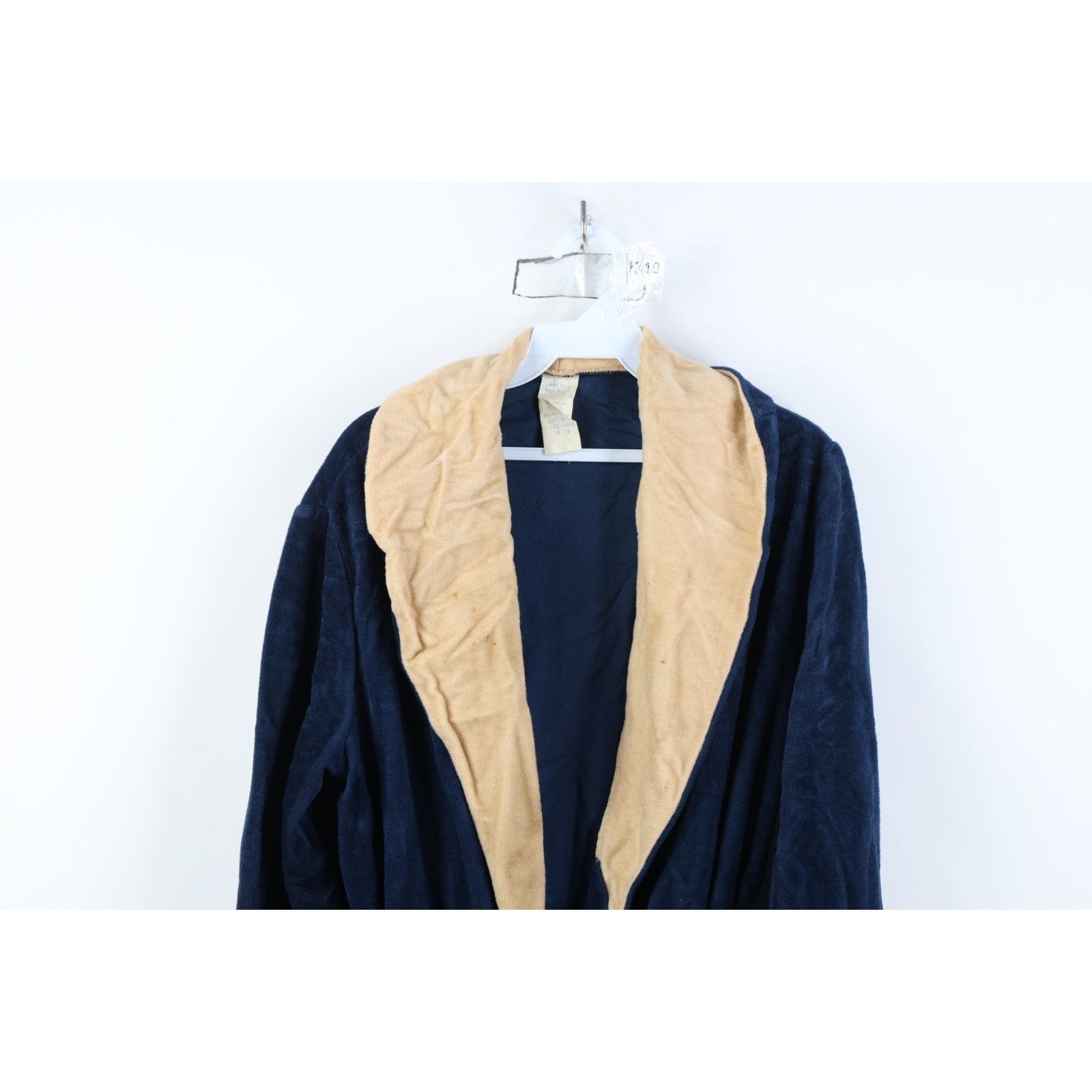 Vintage Vintage 60s Streetwear Distressed Belted Velour Bath Robe Size US L / EU 52-54 / 3 - 2 Thumbnail