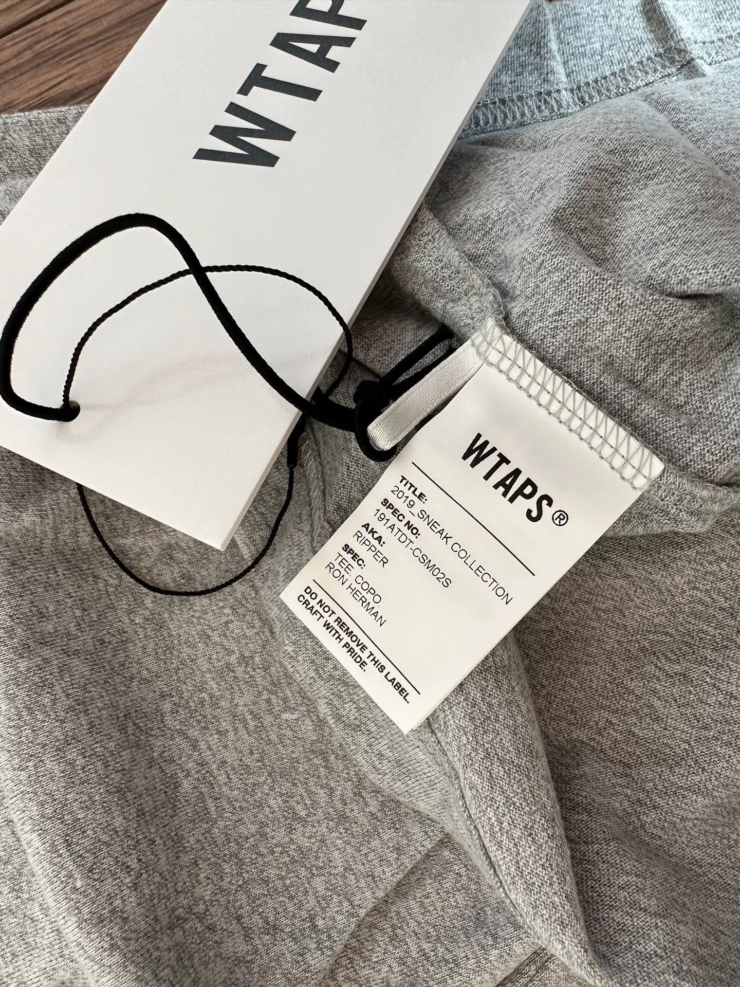 Wtaps WTAPS RIPPER TEE RON HERMAN 19SS Size US M / EU 48-50 / 2 - 4 Thumbnail