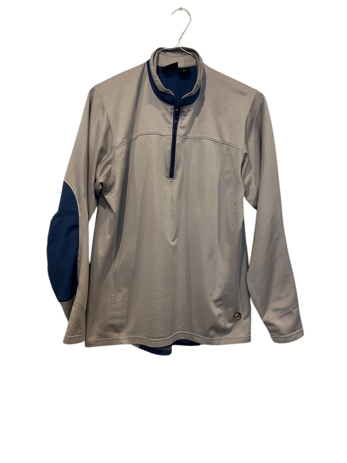 Mountain Hardwear Mountain Hardwear Men’s Gray Blue Quarter Zip Pullover Size US L / EU 52-54 / 3 - 1 Thumbnail