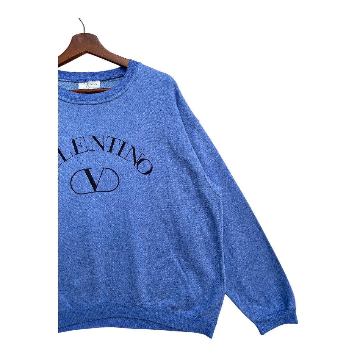 Valentino Vintage Valentino Sweatshirt Pullover Jumper Spellout Size L Size US L / EU 52-54 / 3 - 4 Thumbnail
