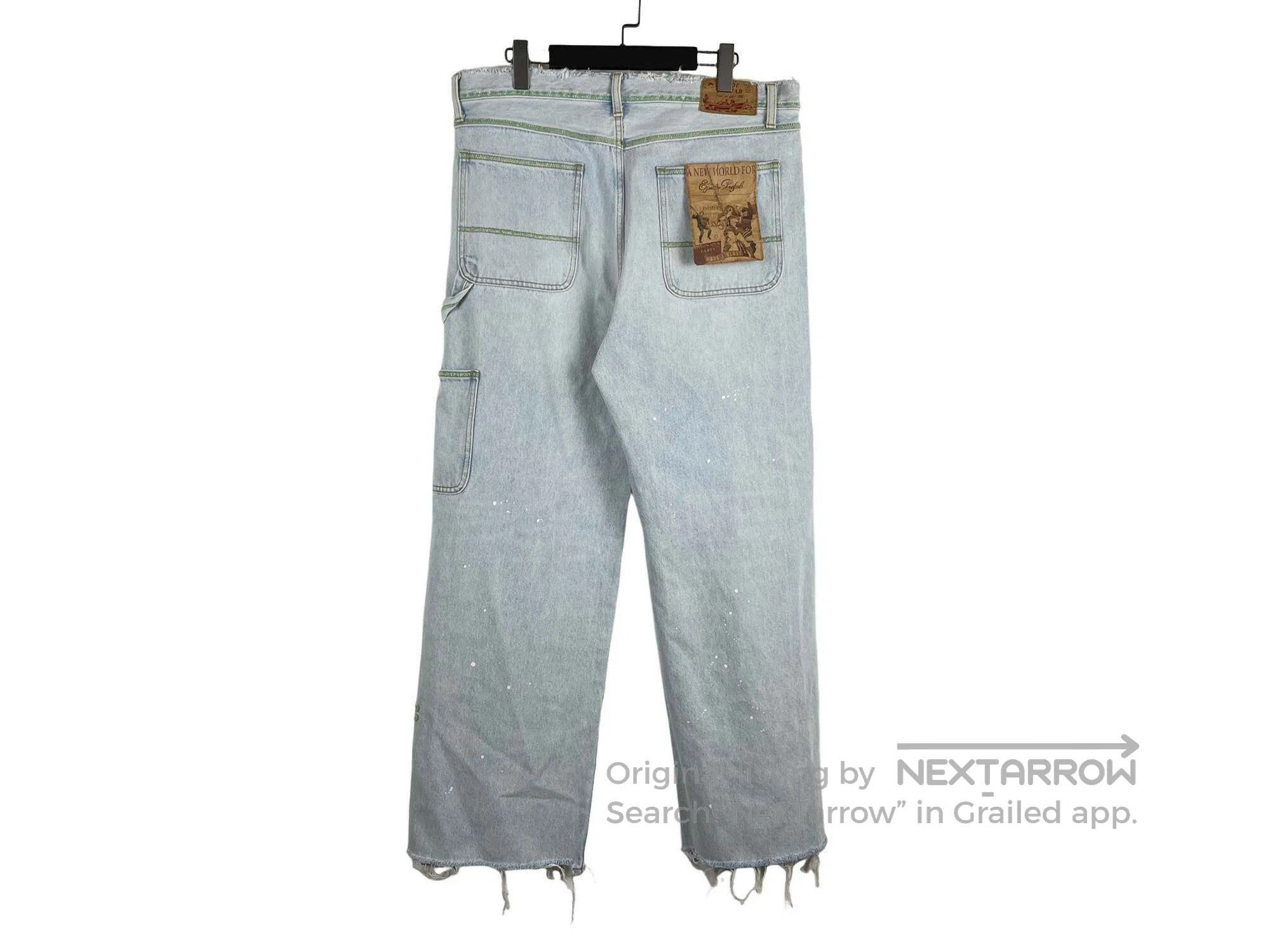 Other Epide Prefab Green External Stitching Destroyed Patch Ink Size US 36 / EU 52 - 2 Thumbnail