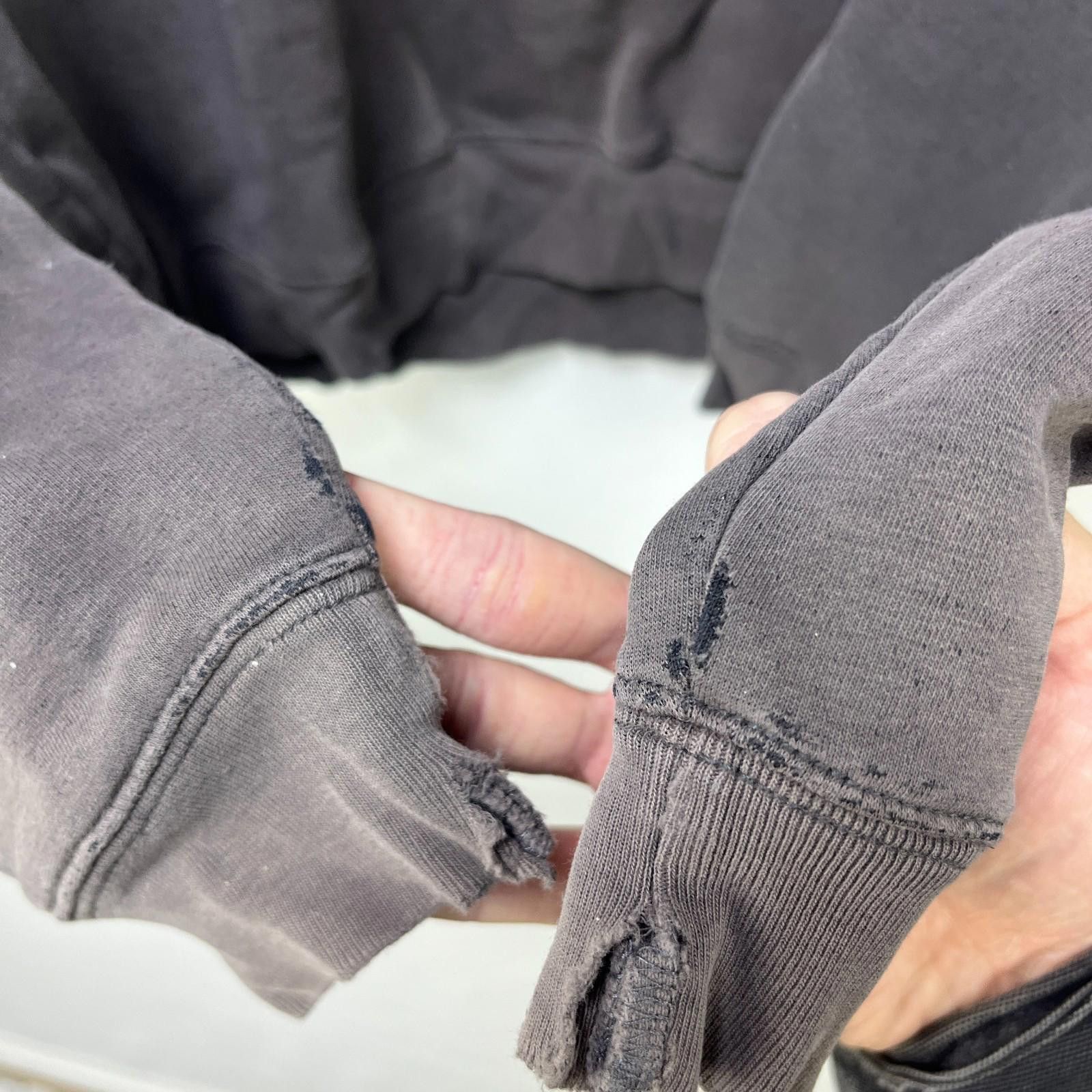 Eddie Bauer Vintage Sun Faded Blank Gray Black Raglan Sweatshirt Small Size US S / EU 44-46 / 1 - 5 Thumbnail