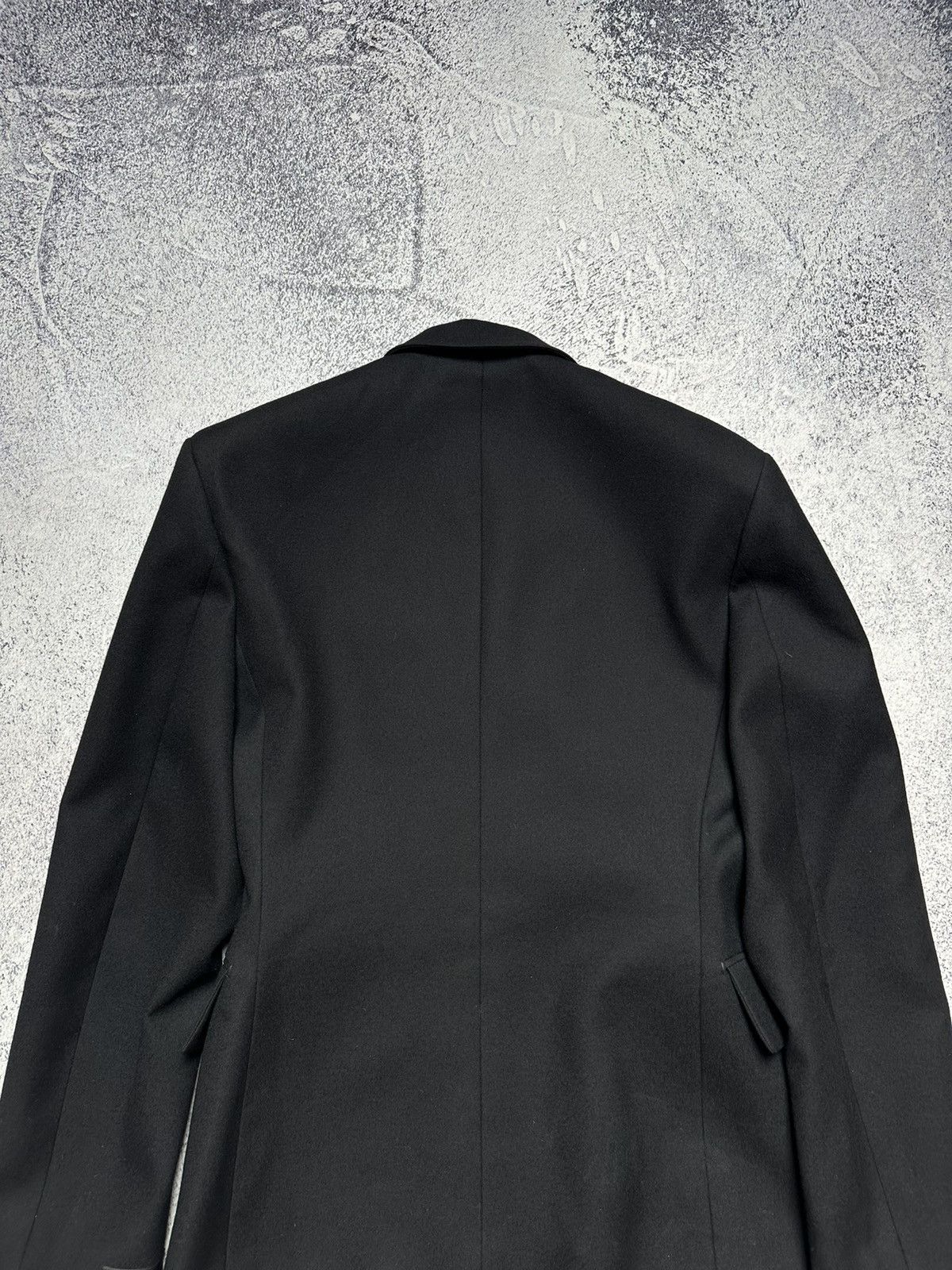 Prada PRADA 2022 Runway Double Breasted Wool Blazer Jacket Black Size 36R - 14 Thumbnail