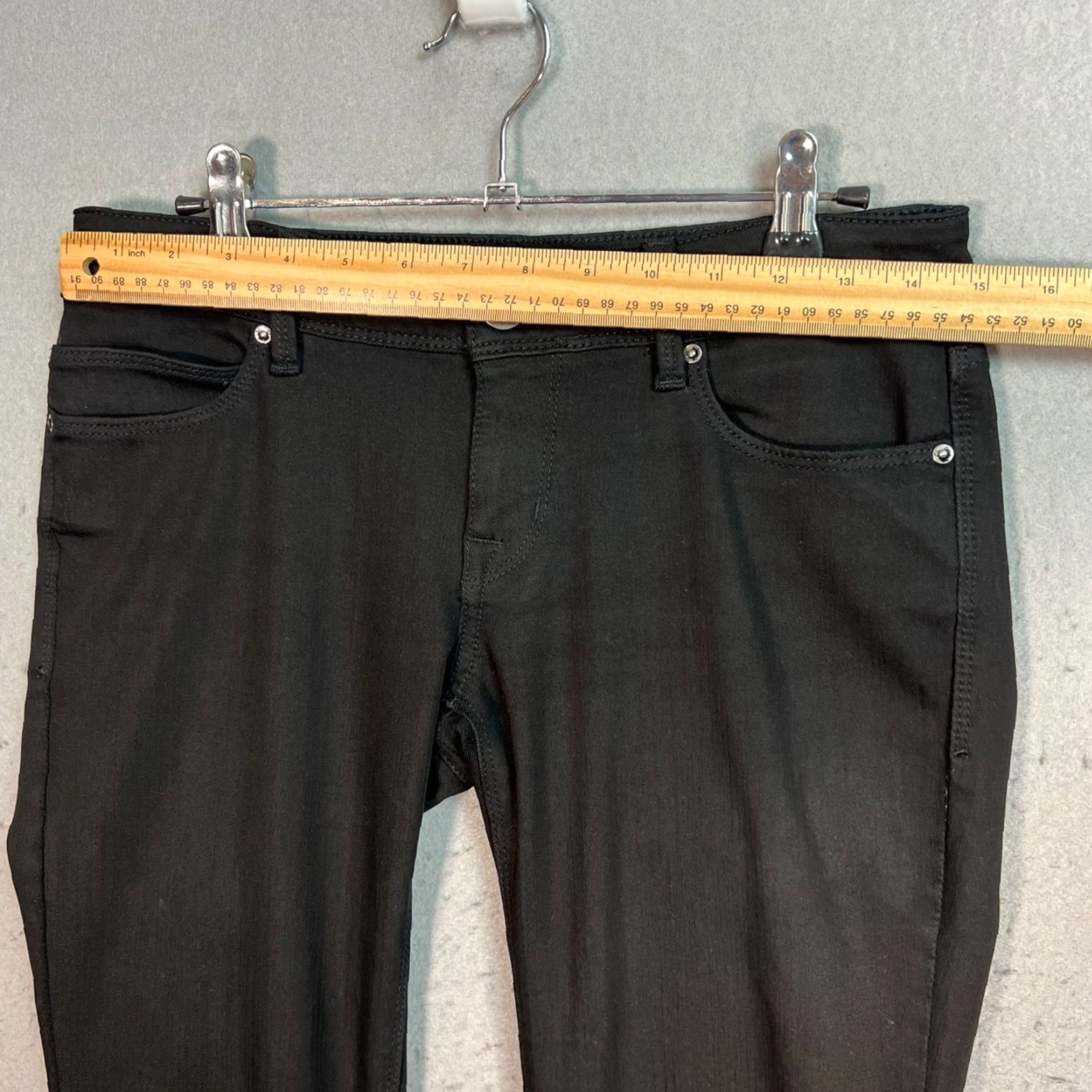 DL1961 VINTAGE DL1961 Cindy Slim Boot Jeans Women 27 Black Denim Bootcut 32in Inseam Womens Size 27" / US 4 / IT 40 - 6 Thumbnail