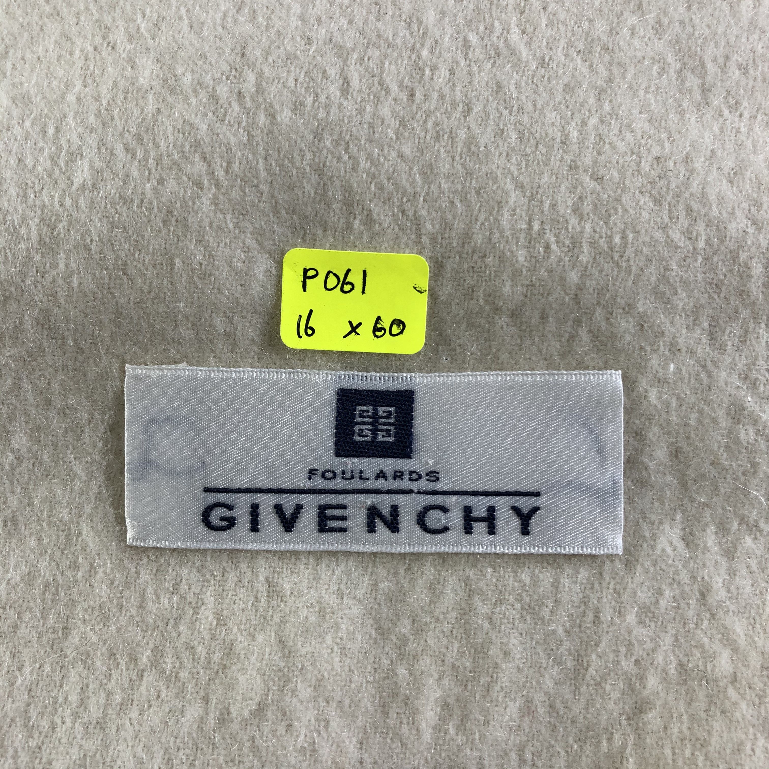 Vintage Givenchy Scarf / Muffler / Neckwear P061 Size ONE SIZE - 8 Thumbnail