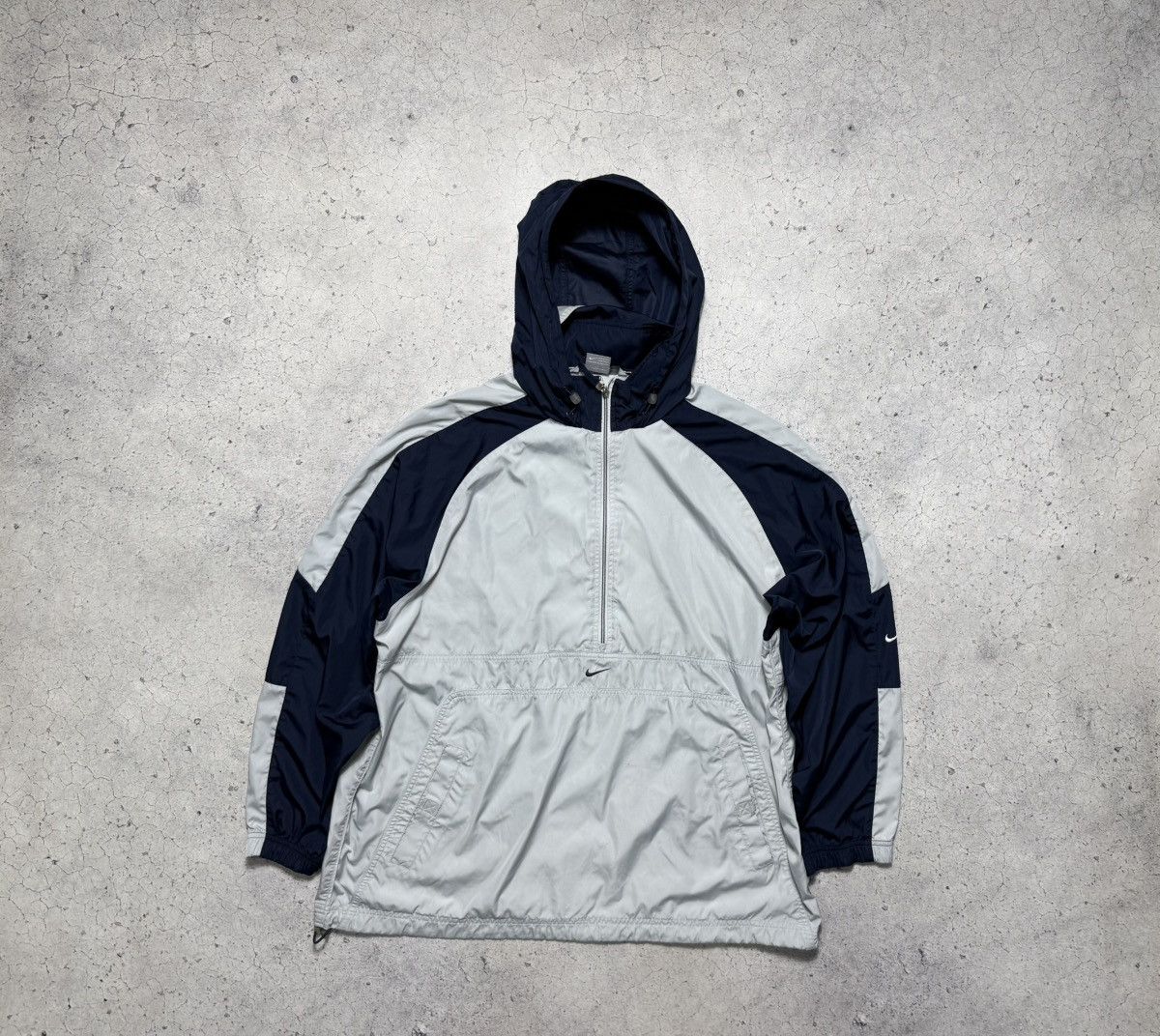 ジャケット・アウター 00s NIKE nylon anorak jacket y2k archive 00s Nike Vintage Nylon Big Logo Anorak Jacket