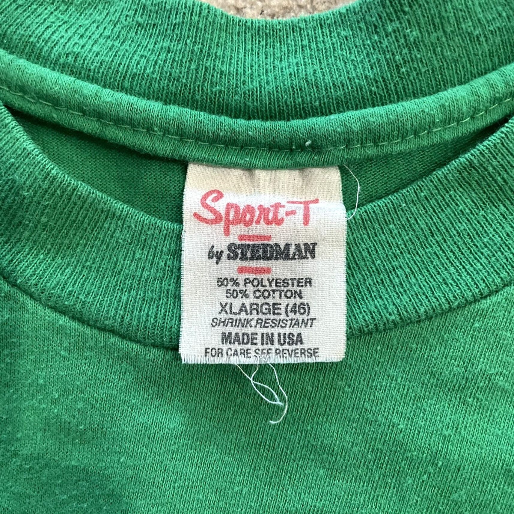 Vintage VINTAGE Steedman Greenway Single Stitch Sport Tee Mens XL Green Graphic Tee Sports Mens XL Size US XL / EU 56 / 4 - 4 Thumbnail