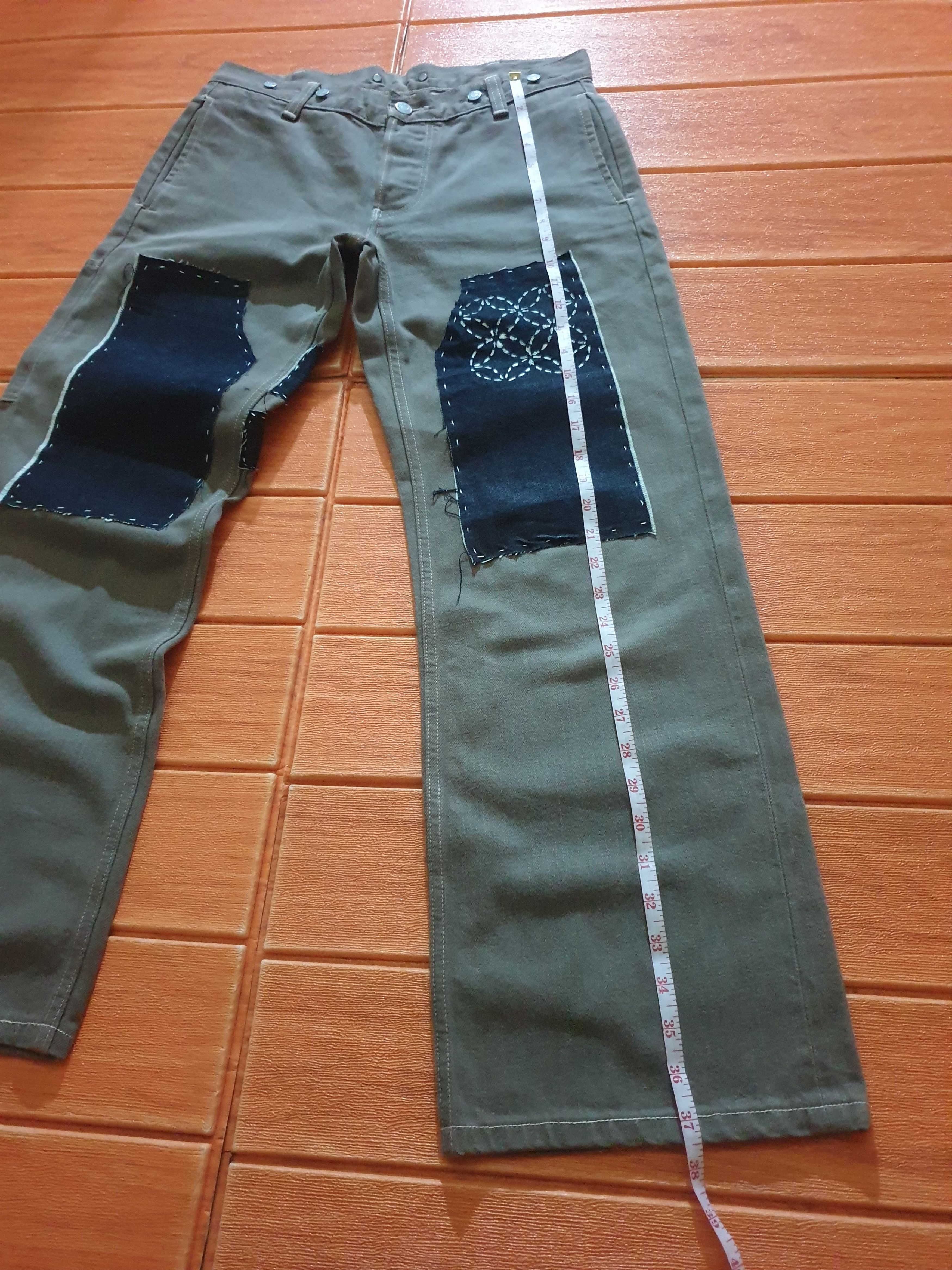 Margaret Howell Margaret Howell x Edwin selvedge custom shashiko pant Size US 31 - 7 Thumbnail