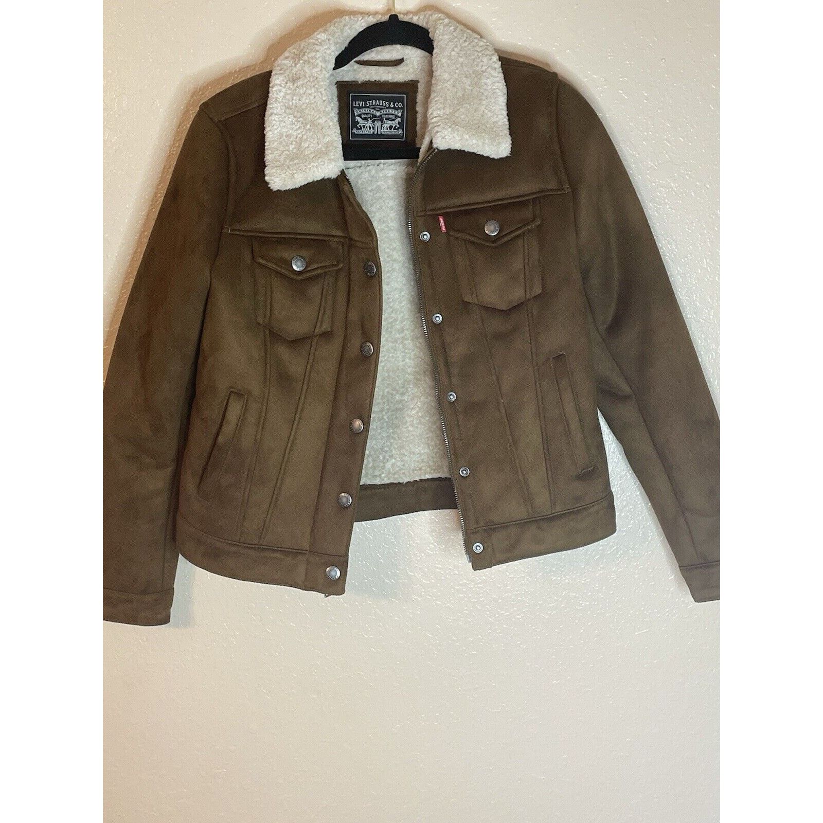 Levi's Levi's suede bomber jacket. Woman’s Size Small. Size S / US 4 / IT 40 - 3 Thumbnail