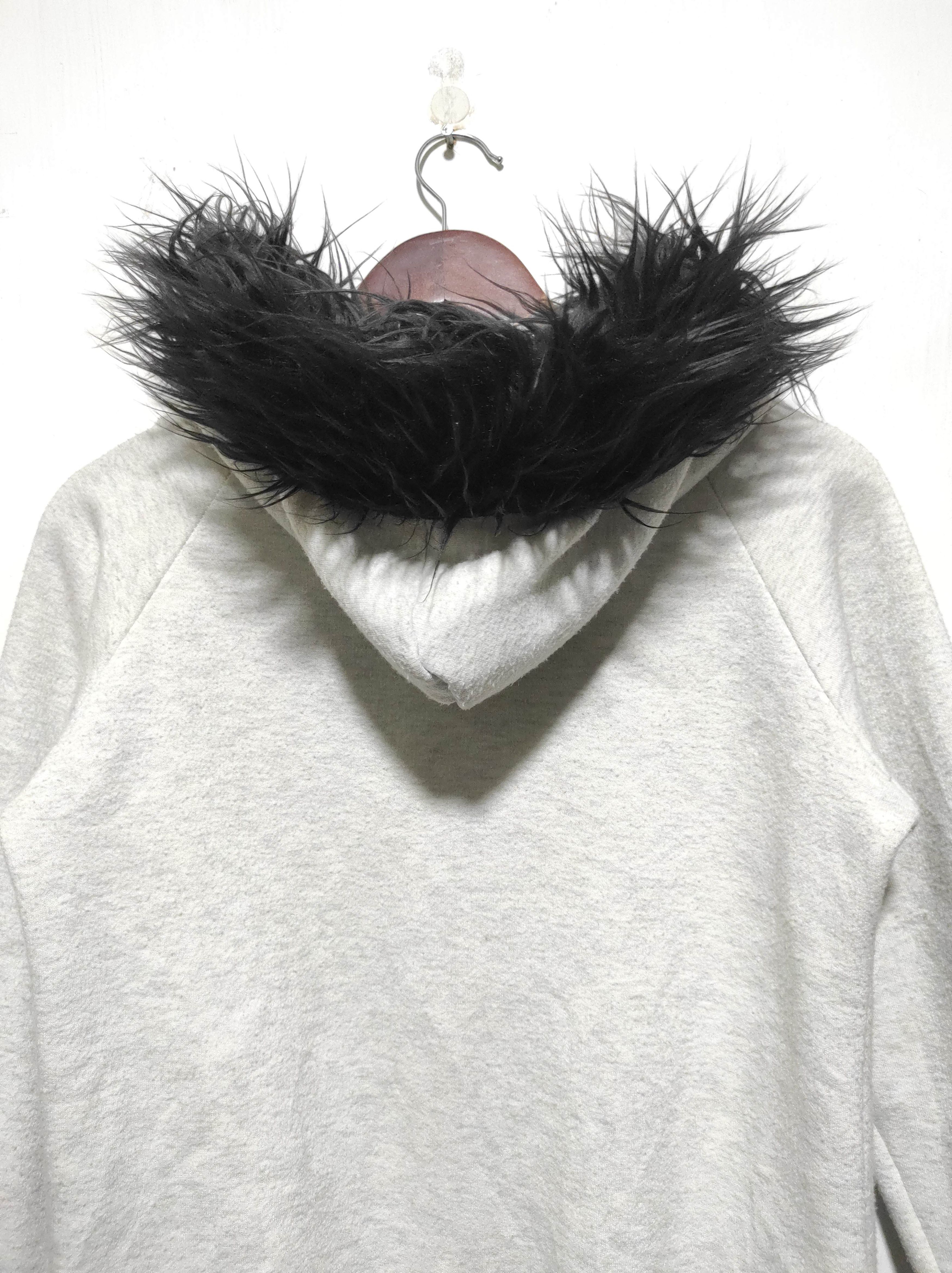 Hysteric Glamour Gray Zip Fur Hoodie LGB IfSixWasNine style Size US S / EU 44-46 / 1 - 12 Thumbnail