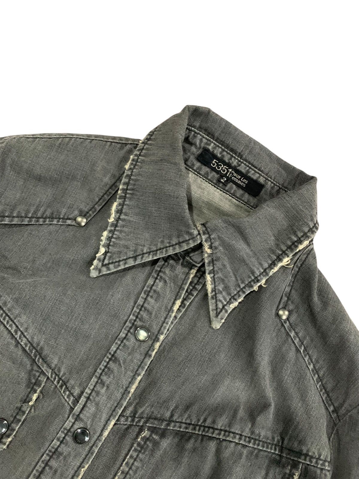 5351 POUR LES HOMMES Rare 5351 pour les femmes raw seditonary shirt Size US S / EU 44-46 / 1 - 3 Thumbnail
