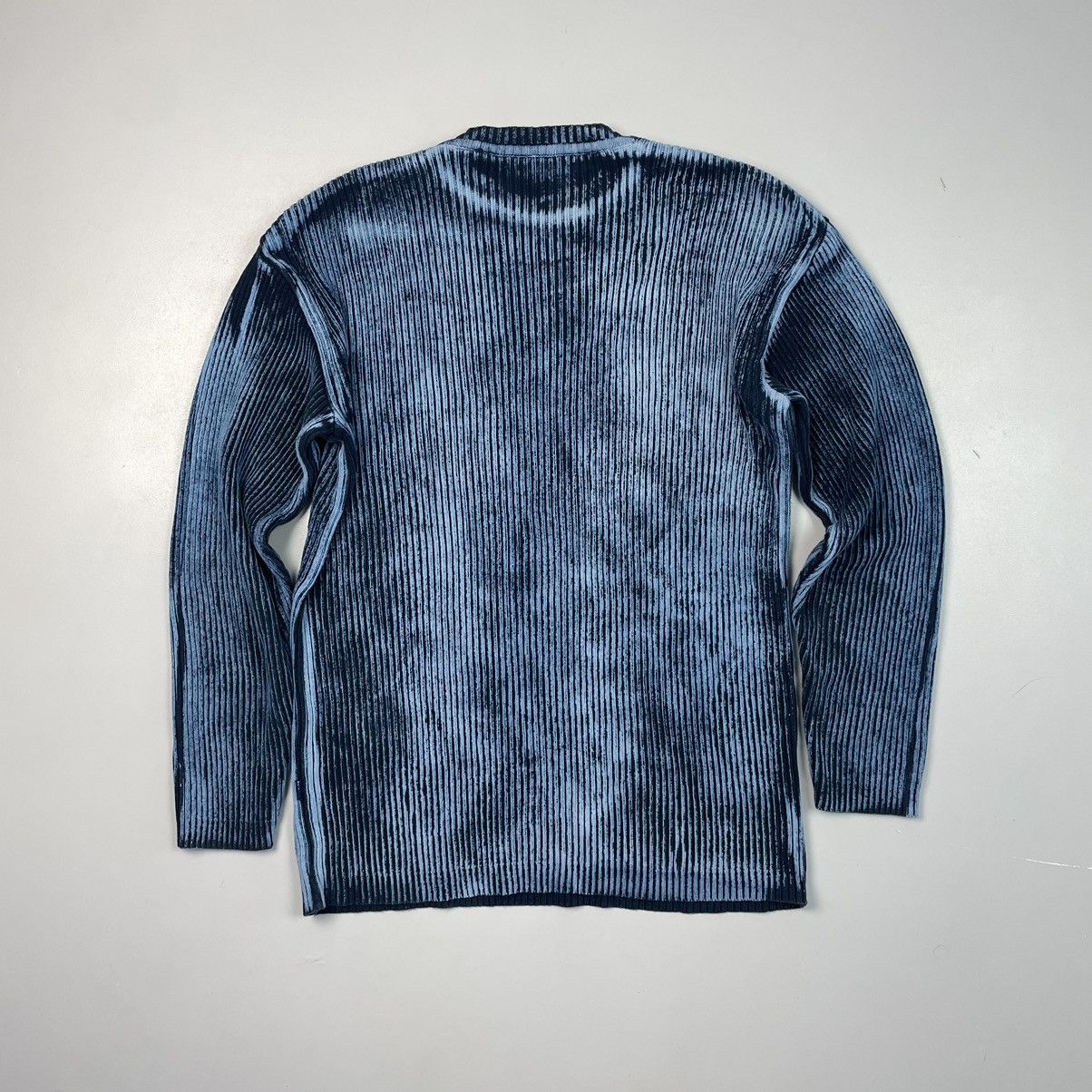 Japanese Brand × Vintage Vintage Y2K 00s Distressed Punk Sweater knit Size US L / EU 52-54 / 3 - 10 Thumbnail