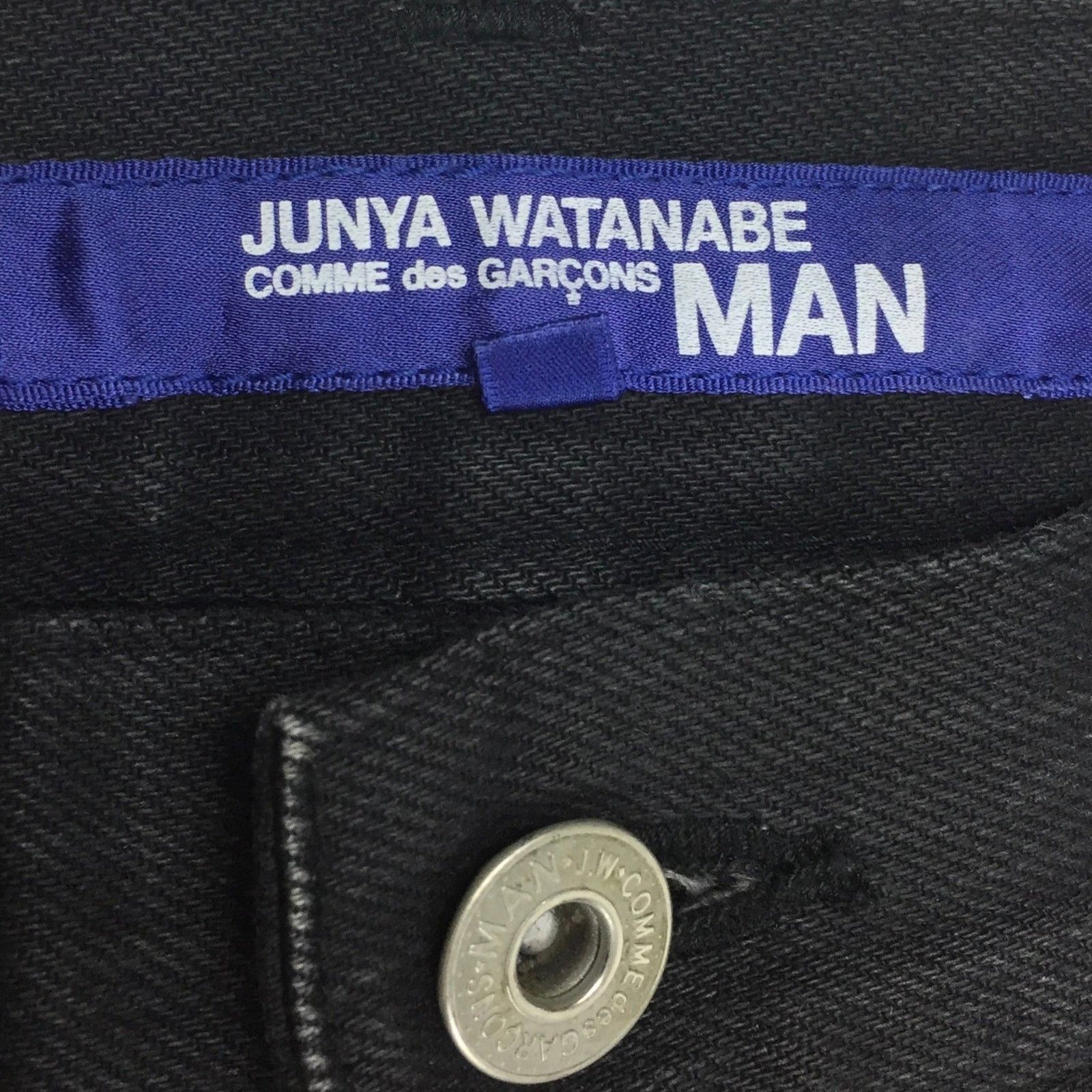 Comme des Garcons × Junya Watanabe JUNYA Watanabe COMMEdesGARCONS Black Jeans Size US 30 / EU 46 - 3 Thumbnail