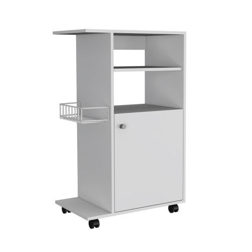 Designer × Homemade Clip Kitchen Cart, Single Door Cabinet, Four Casters -White Size US L / EU 52-54 / 3 - 7 Thumbnail