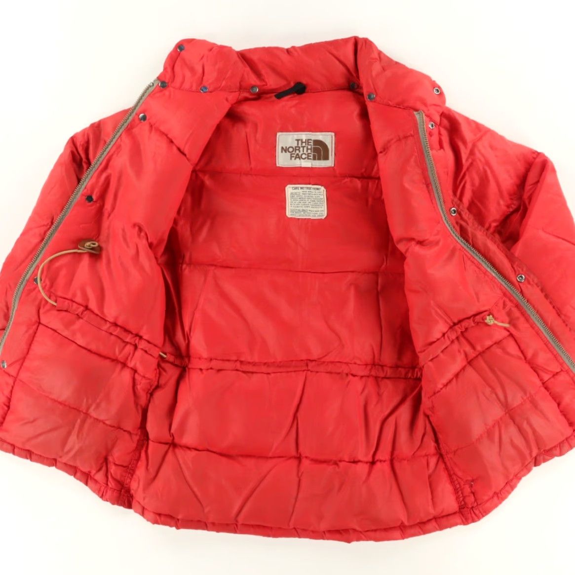 The North Face VINTAGE The North Face Shirt Jacket Mens XS Red 80s Down Puffer Mock Long Sleeve Solid/Pattern 80s Mens XS Red VTG Size US XS / EU 42 / 0 - 3 Thumbnail
