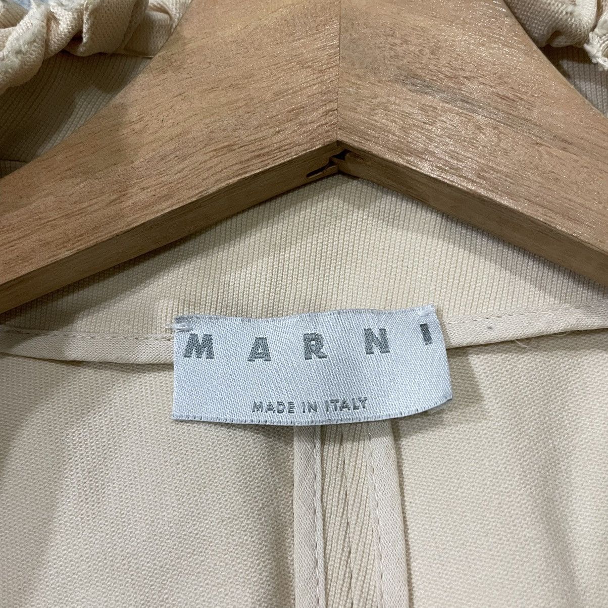 Marni Vintage Marni Made In Italy Cropped Light Jacket Size XS / US 0-2 / IT 36-38 - 21 Thumbnail