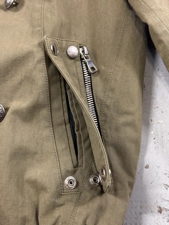 Balmain AW2014 Balmain Military Green Officer Jacket Size US M / EU 48-50 / 2 - 14 Thumbnail