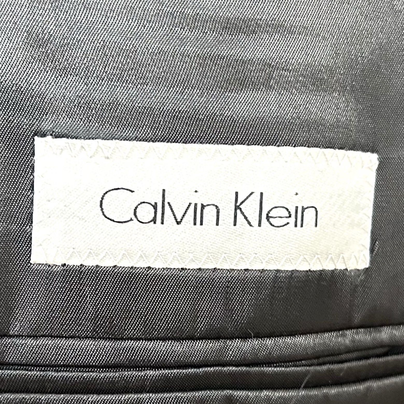 Calvin Klein Calvin Klein Sport Coat 42R Wool Charcoal Black Two Button Double Vented Mens Jacket Coat Regular Fit ANSI Size US XS / EU 42 / 0 - 3 Thumbnail