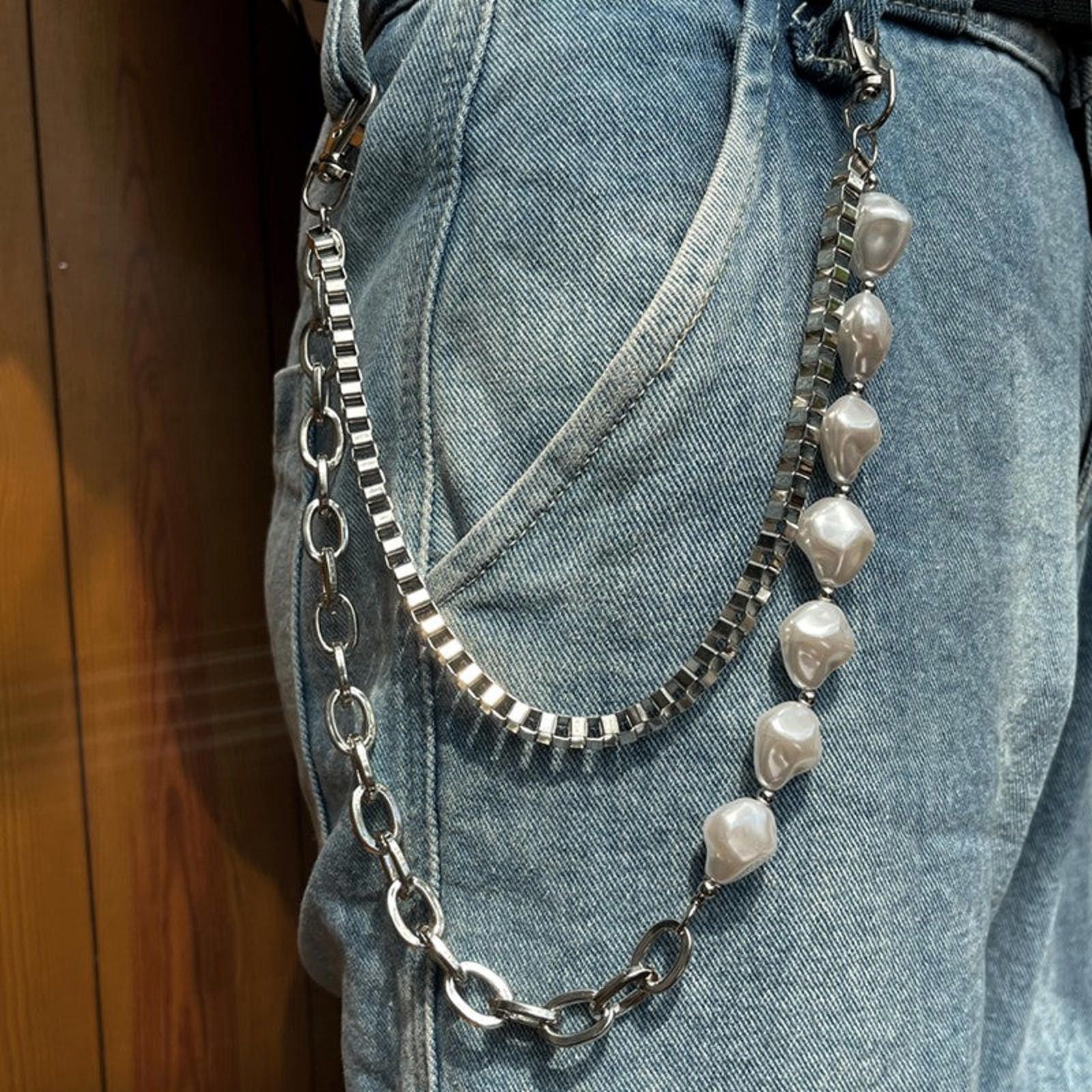 Jewelry Pearl Street Wallet Chain, Pants Chain Size ONE SIZE - 3 Thumbnail