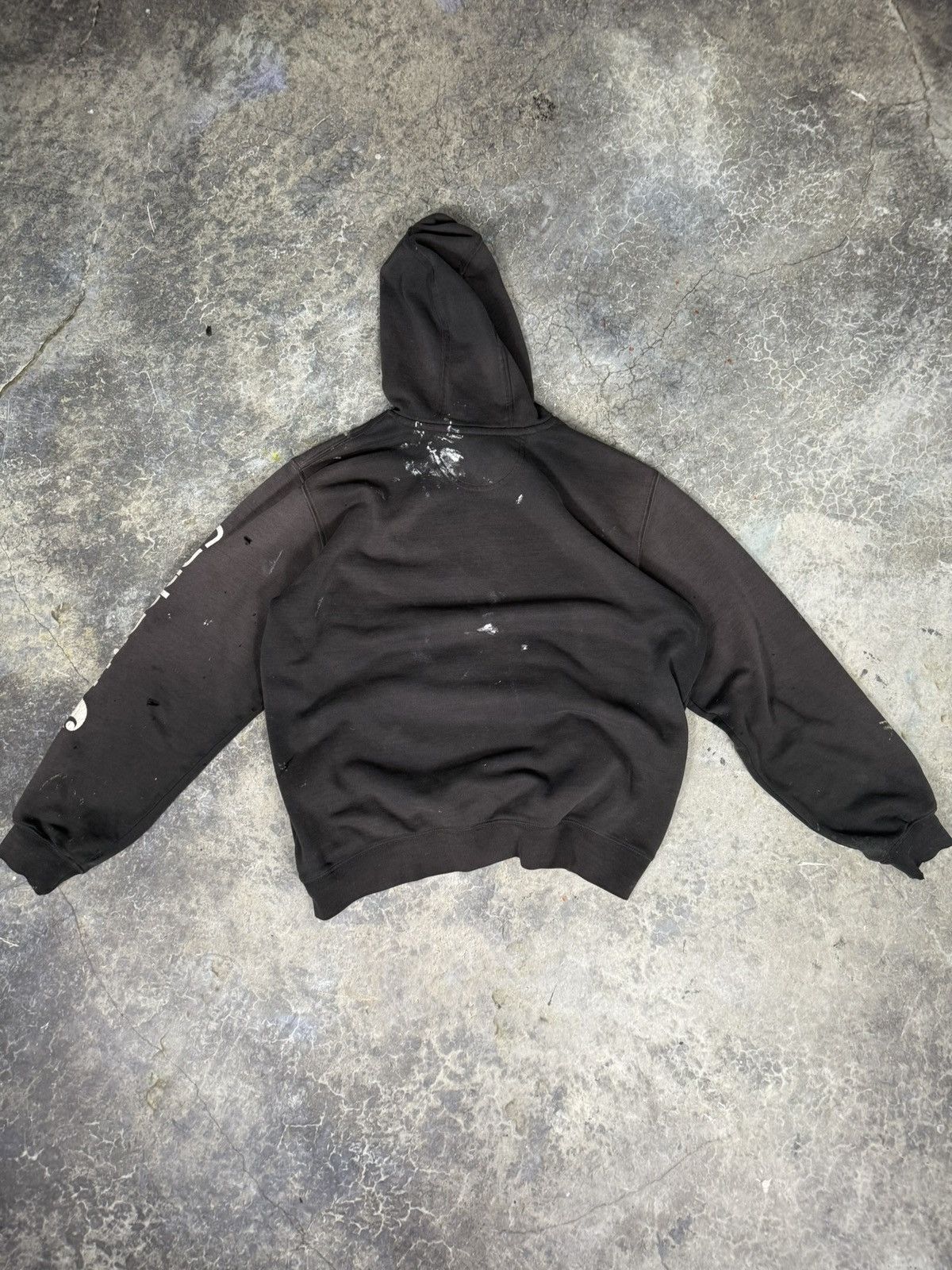 Carhartt × Vintage Vintage Distressed Carhartt Hoodie Size US L / EU 52-54 / 3 - 7 Thumbnail