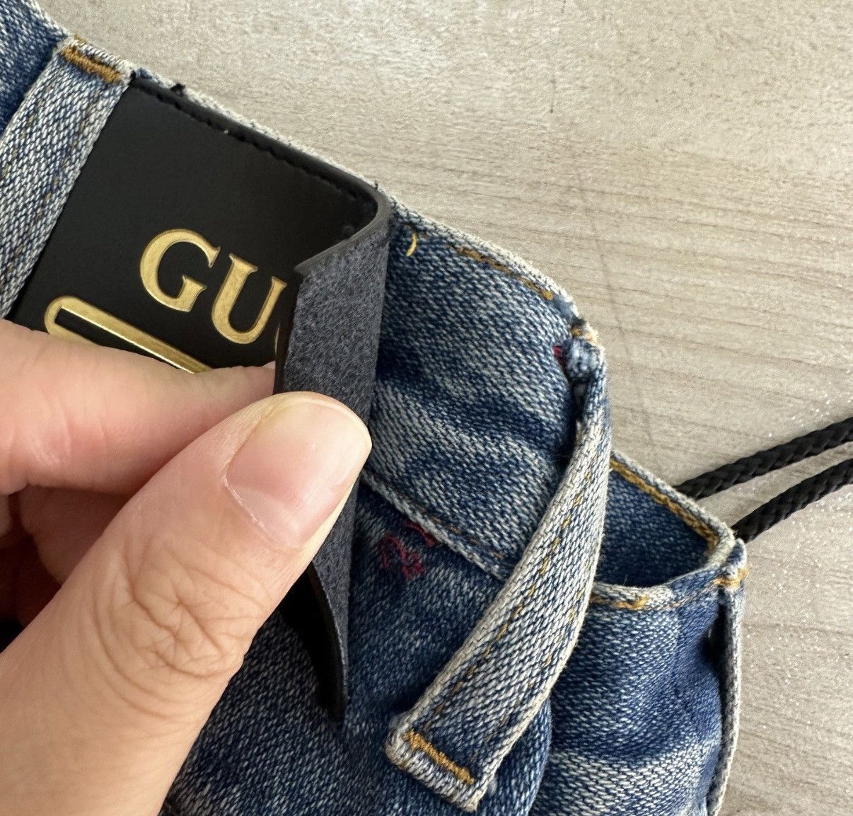 Gucci GUCCI Wide-Leg Jeans K12 Size 25" / US 0 / IT 36 - 8 Thumbnail
