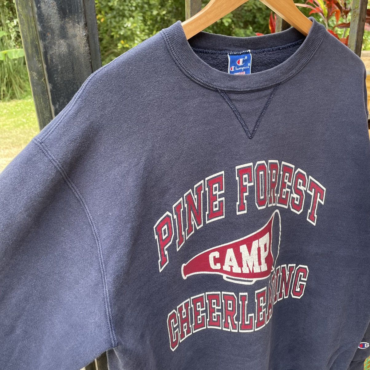 Champion 🔥Vintage Champion USA Made Pine Forest Sweatshirts Size US M / EU 48-50 / 2 - 6 Thumbnail