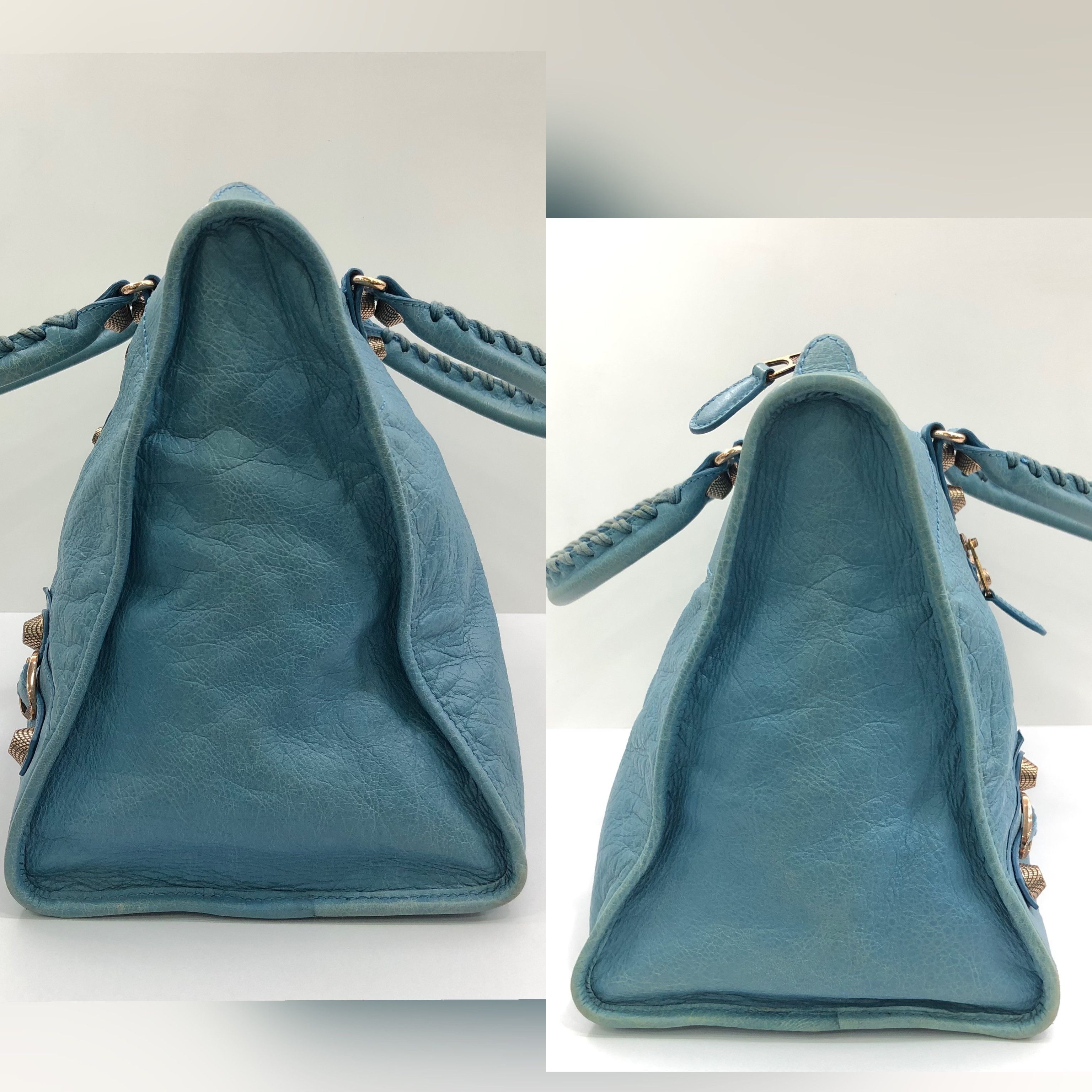 Balenciaga BALENCIAGA 2000s - Giant Work Lambskin Motorcycle City Bag Size ONE SIZE - 5 Thumbnail