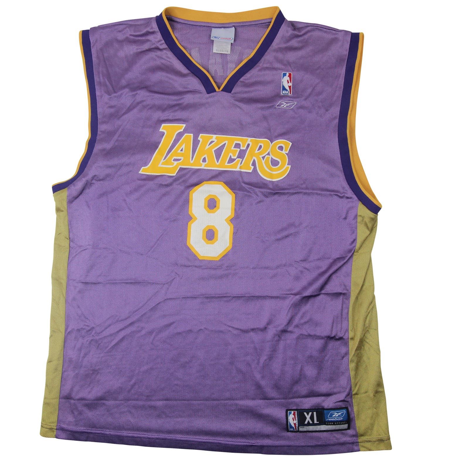 image of L A Lakers x Reebok Vintage Reebok La Lakers Kobe Bryant Jersey in Purple, Men's (Size XL)