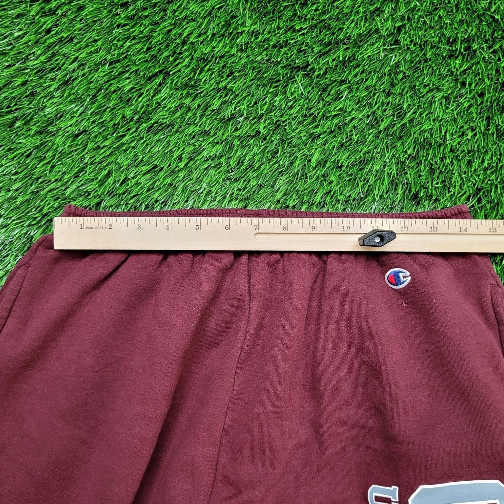 Champion VINTAGE Champion Sweatpants Mens M Oakwood HBCU Maroon Baggy High Rise Relaxed Y2K Joggers Size US 30 / EU 46 - 7 Thumbnail