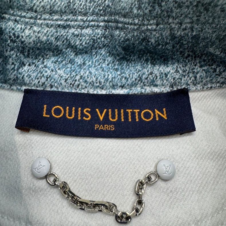 Louis Vuitton Louis Vuitton Starry Sky Denim Jacket Size US L / EU 52-54 / 3 - 2 Thumbnail