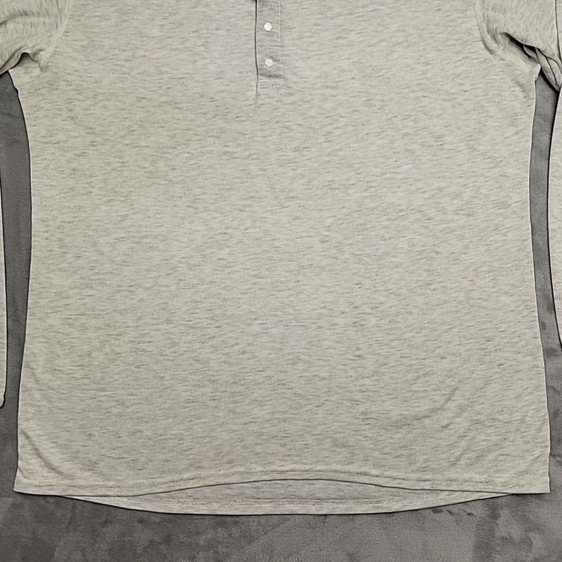 Patagonia VINTAGE Patagonia Mens Large Gray Capilene Baselayer Snap LS T Shirt Made in USA Size US L / EU 52-54 / 3 - 2 Thumbnail