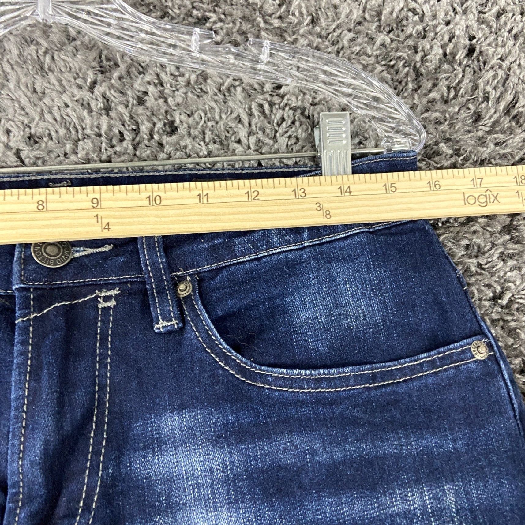 Buffalo David Bitton VINTAGE Buffalo David Bitton Buffalo Six X Buffalo Jeans Straight Stretch Women’s 31 Blue Six-X Jeans 31 Women’s Ballpark Size 24" / US 00 / IT 34 - 6 Thumbnail