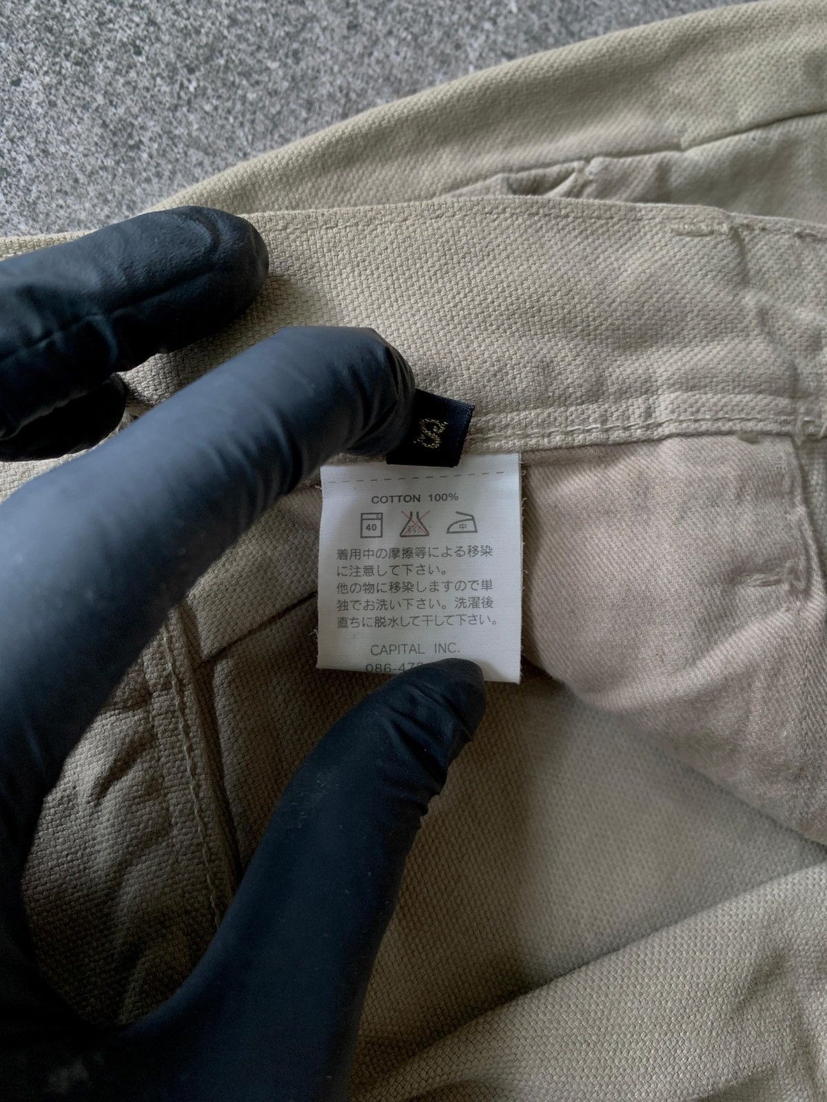Kapital FREE TAX! 2000s Cargo Flared Military Pants Size US 29 - 12 Thumbnail