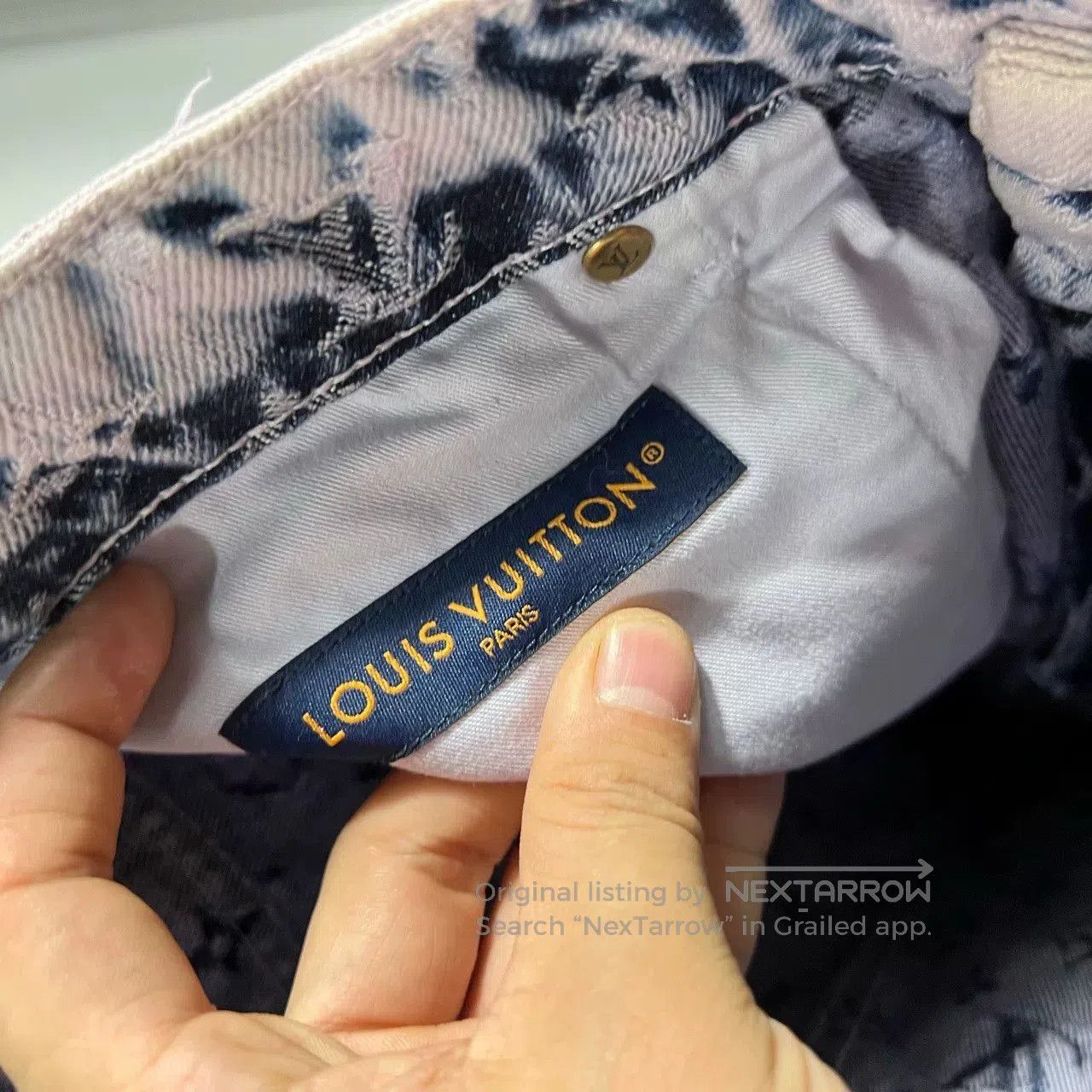 Louis Vuitton Louis Vuitton Monogram Fringe Jeans. Size US 32 / EU 48 - 3 Thumbnail