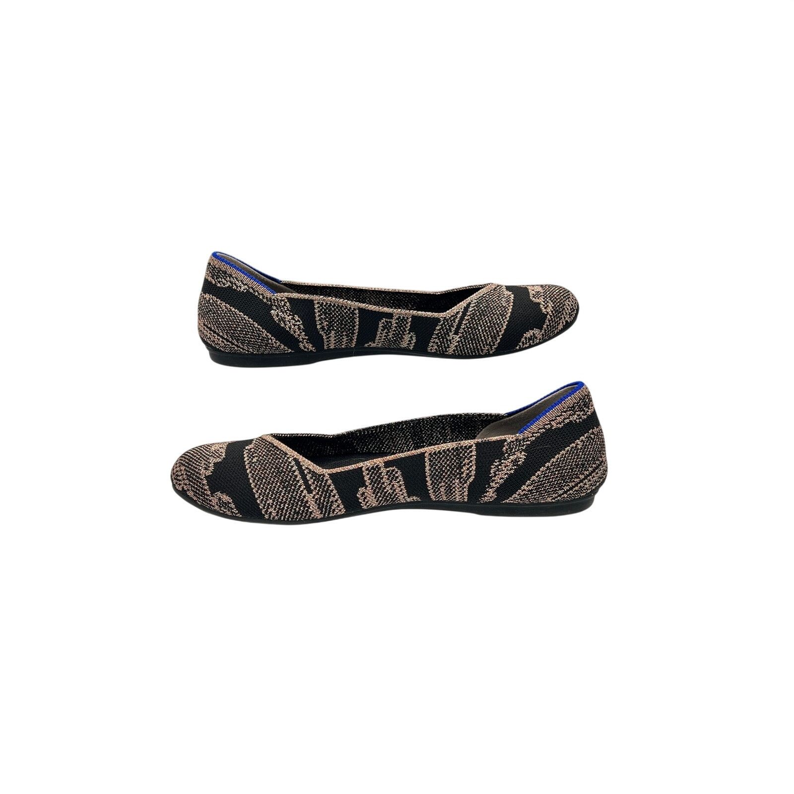 Rothy's Rothy’s The Flat Metallic Camo Knit Ballet Flats Size 6 Chic Size US 6 / IT 36 - 6 Thumbnail