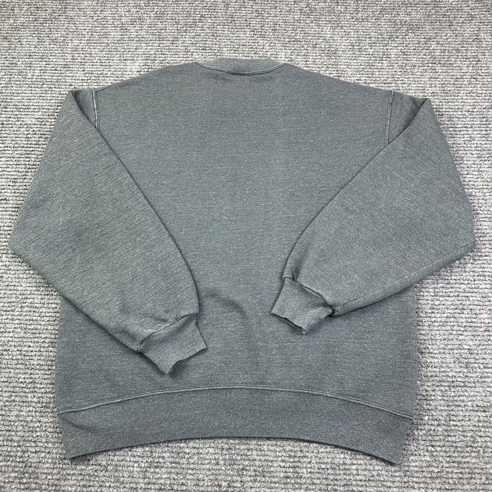 Russell Athletic VINTAGE Russell Athletic Sweatshirt Gusset Crewneck Gray 50/50 Large USA Mens 90s Size US L / EU 52-54 / 3 - 3 Thumbnail