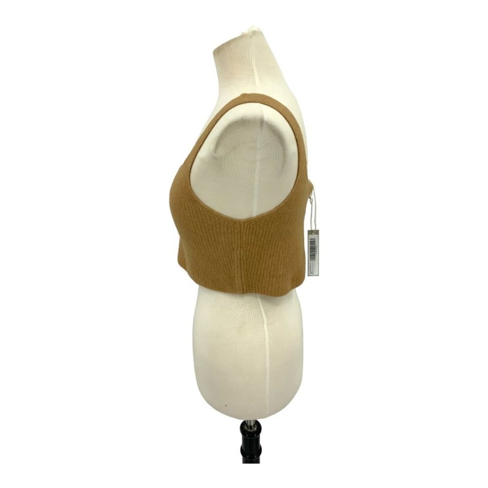 Everlane Everlane Cozy-Stretch Tank Yak Wool Blend Camel Large NWT Size L / US 10 / IT 46 - 5 Thumbnail