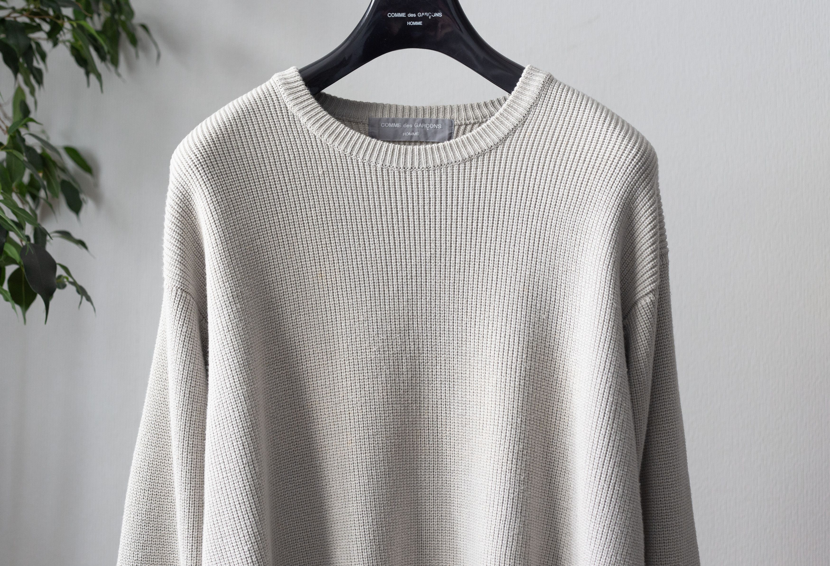 Comme des Garcons Homme 1989AW heavy cotton knit Size US M / EU 48-50 / 2 - 2 Thumbnail