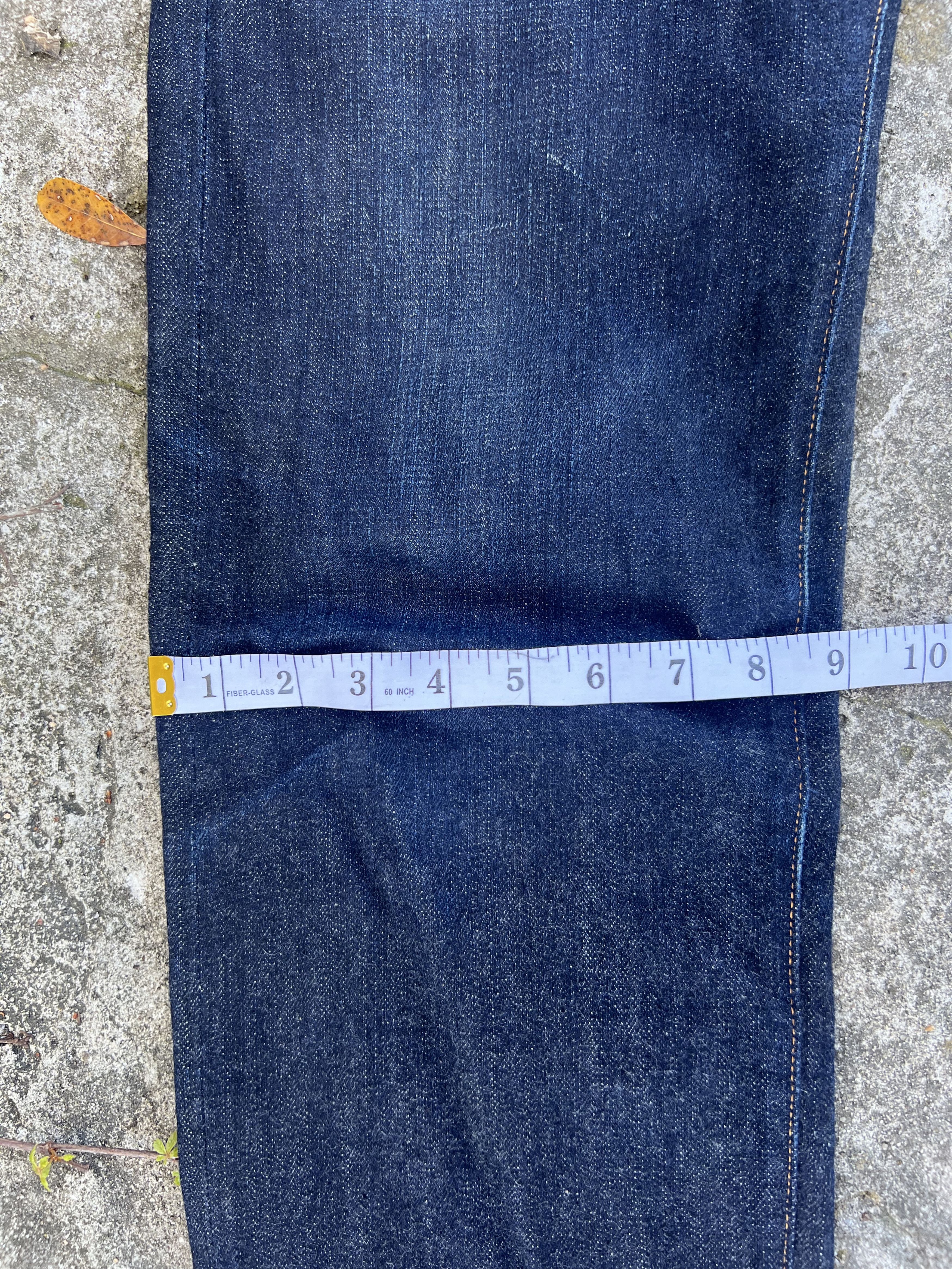 The Flat Head The Flat Head 3009 Made In Japan 14.5oz Selvedge Jeans 33x36 Size US 33 - 9 Thumbnail