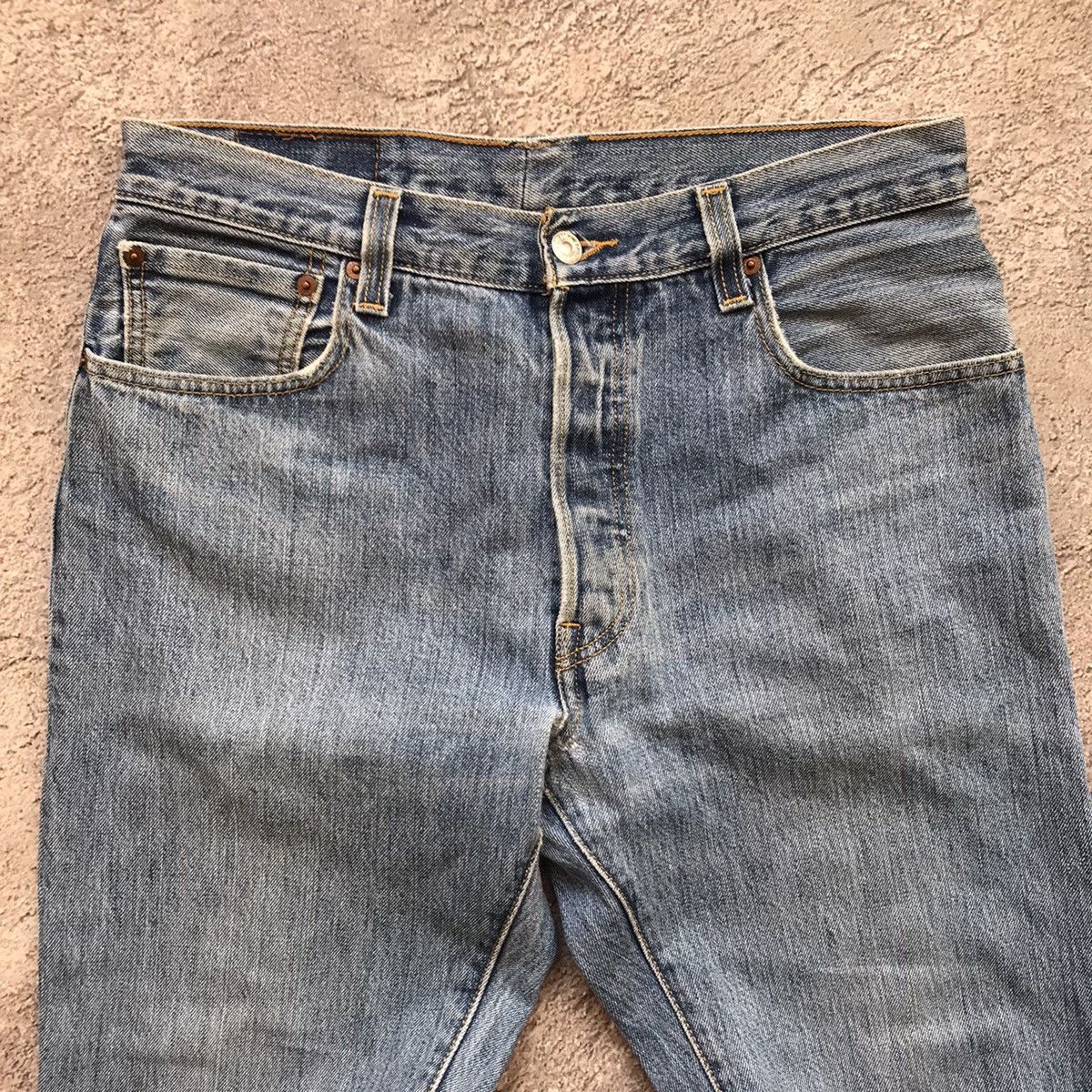Vintage Vintage 90s Levis Baggy Relaxed Fit Jeans Grunge Faded 34 Size US 34 / EU 50 - 4 Thumbnail