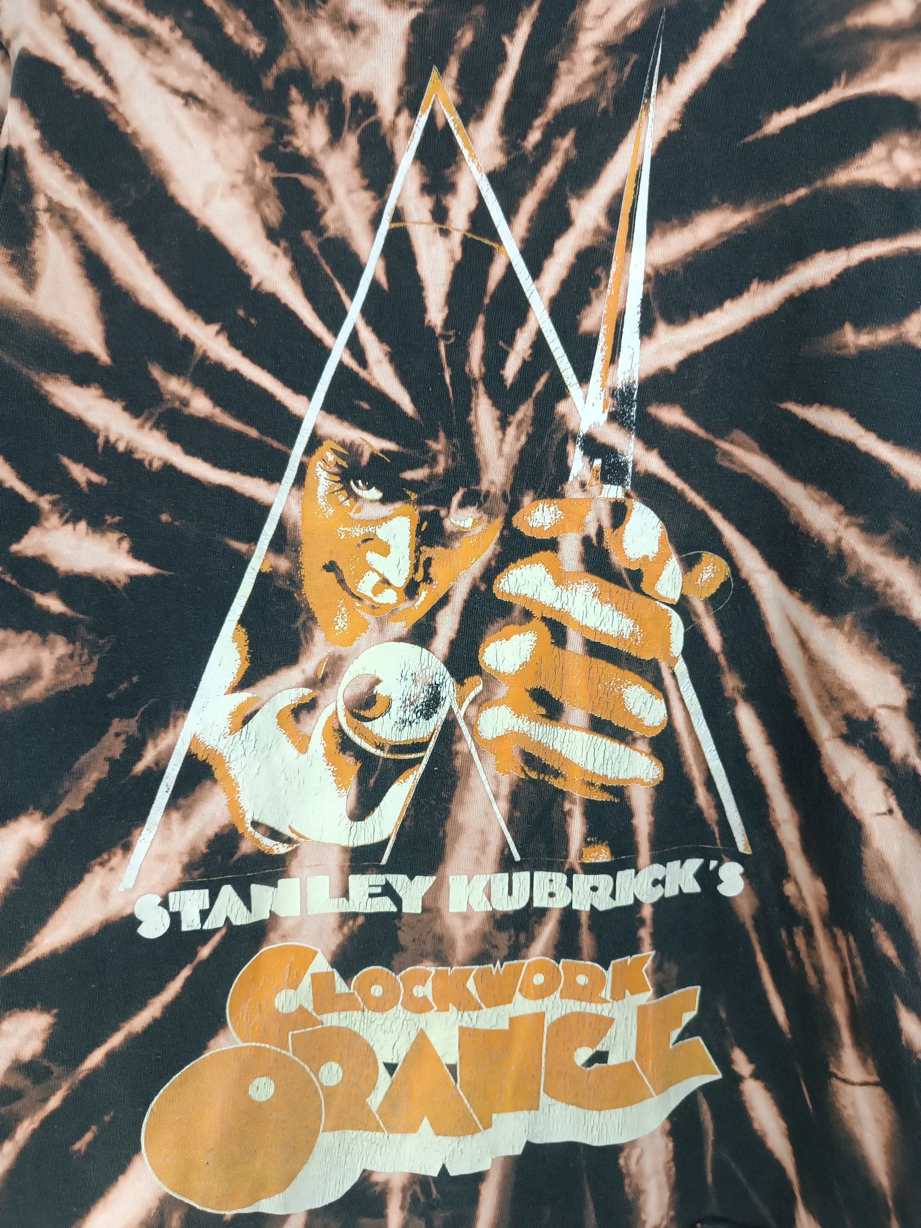 Vintage THRASH FADED VINTAGE Y2K CLOCKWORK ORANGE PUNK MOVIE DARK Size US S / EU 44-46 / 1 - 10 Thumbnail