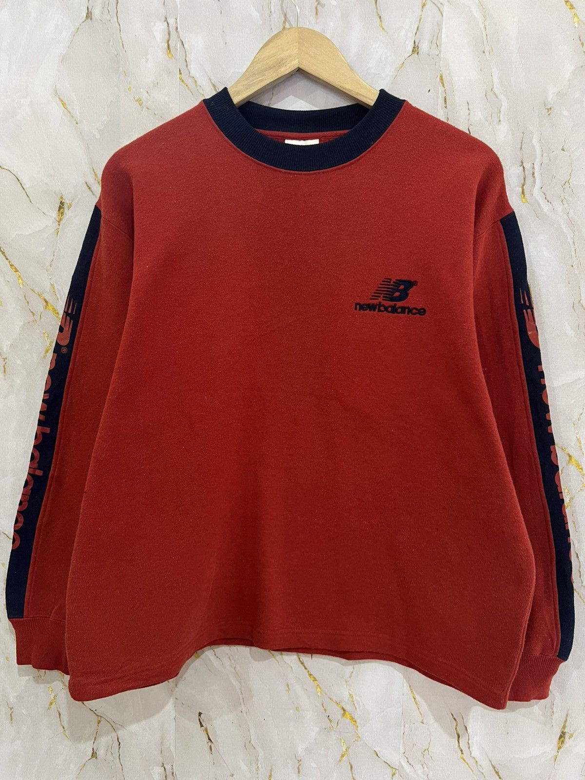 New Balance NEW BALANCE SWEATSHIRT Size US M / EU 48-50 / 2 - 1 Thumbnail