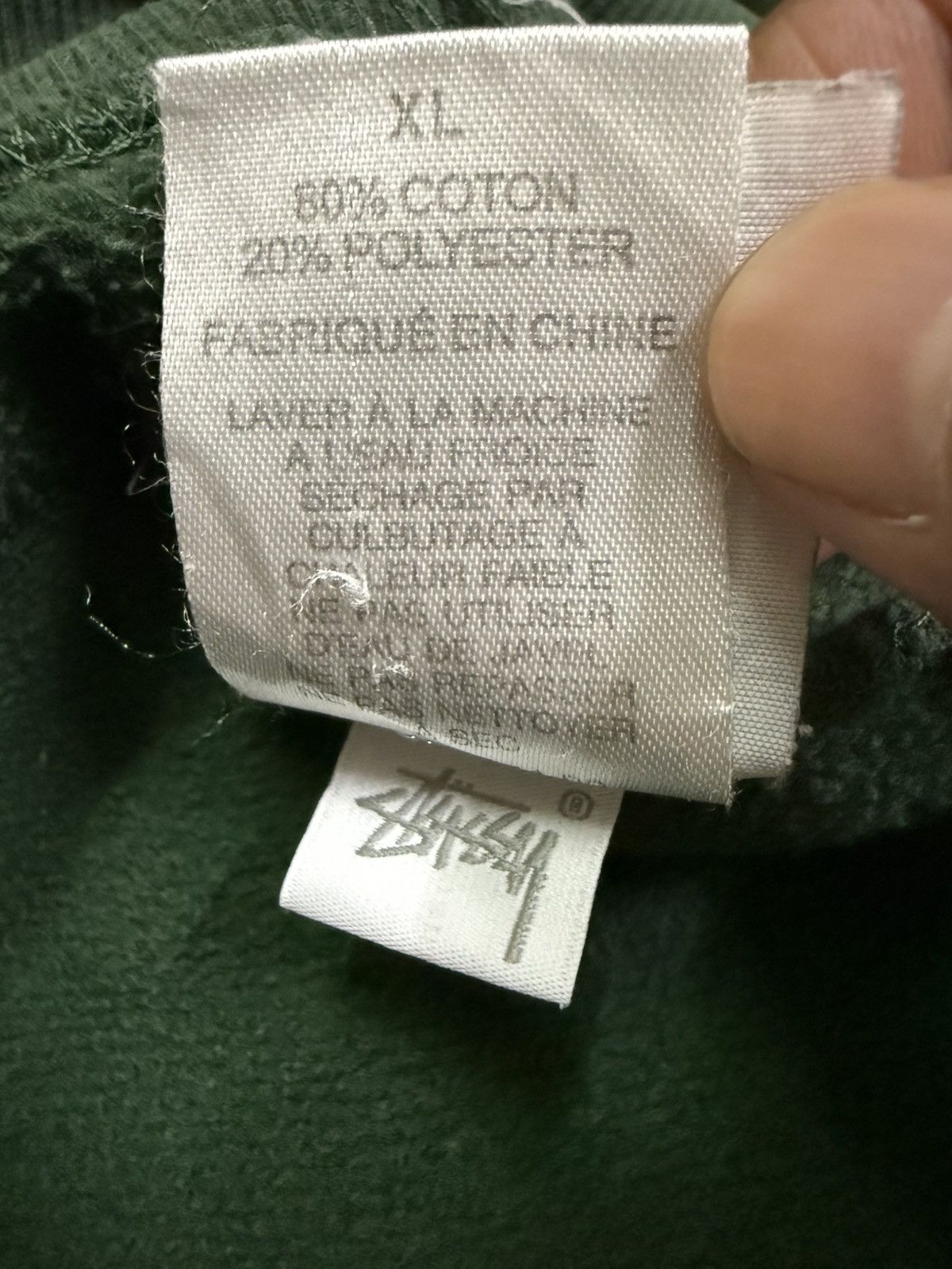 Stussy Stussy Emdroidery Center Logo Distressed Sweatshirt Size US XL / EU 56 / 4 - 12 Thumbnail