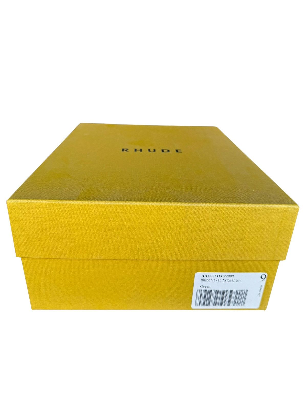Rhude Unreleased V1 Nylon Hi Green Size US 9 / EU 42 - 7 Thumbnail