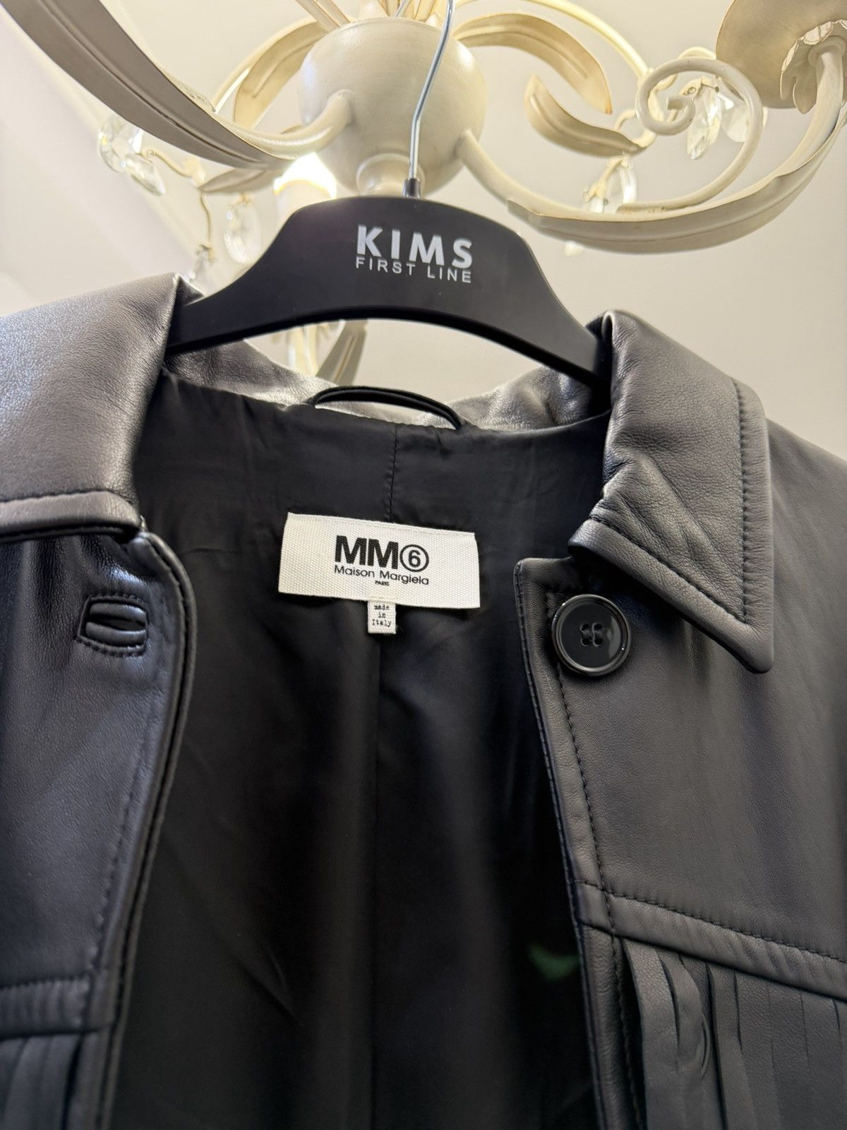 Maison Margiela Maison Margiela Unisex Leather Jacket Size M Size M / US 6-8 / IT 42-44 - 23 Thumbnail