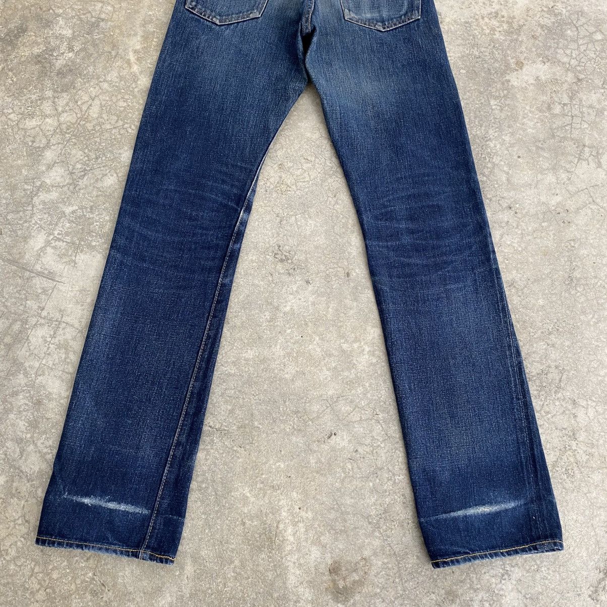 Denime Vintage 90’s Denime Japan Faded Blue Selvedge Jeans Size US 30 / EU 46 - 10 Thumbnail