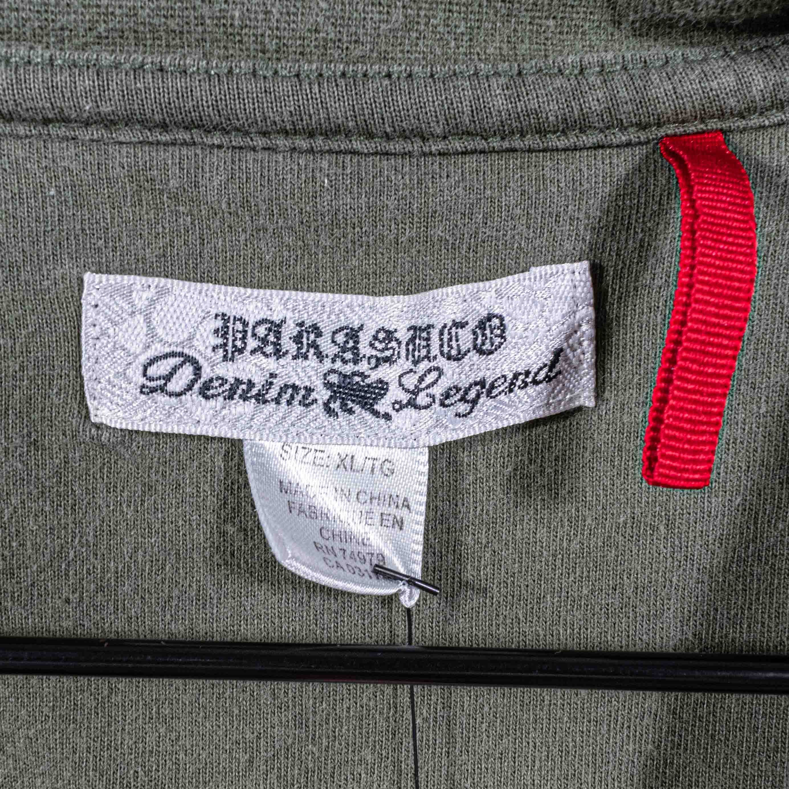 Parasuco Parasuco Jeans Logo Spell Out T-Shirt XL Y2K Hip Hop Skate Size US XL / EU 56 / 4 - 6 Thumbnail
